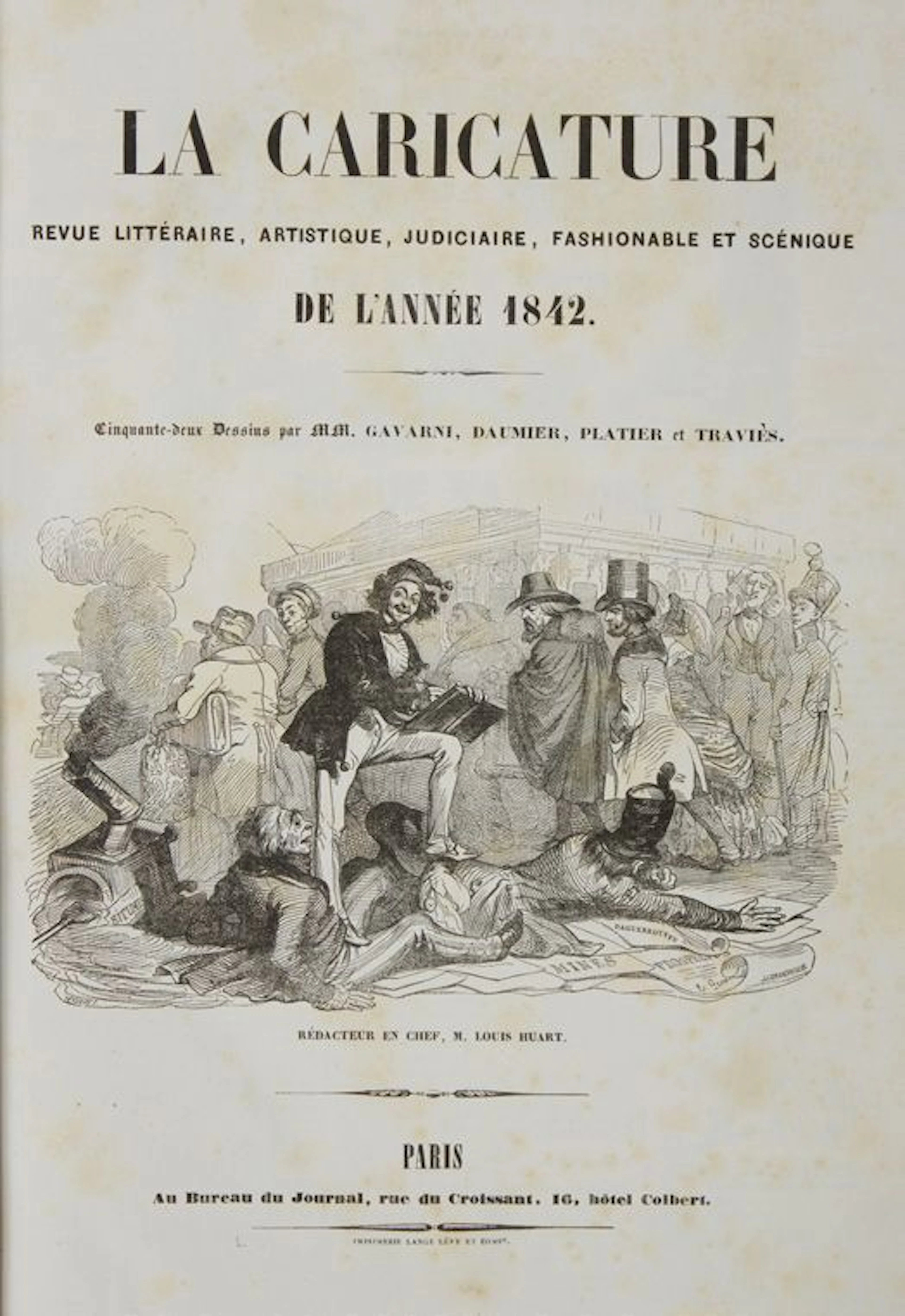 [CARICATURE]. HUART (Louis), dir.