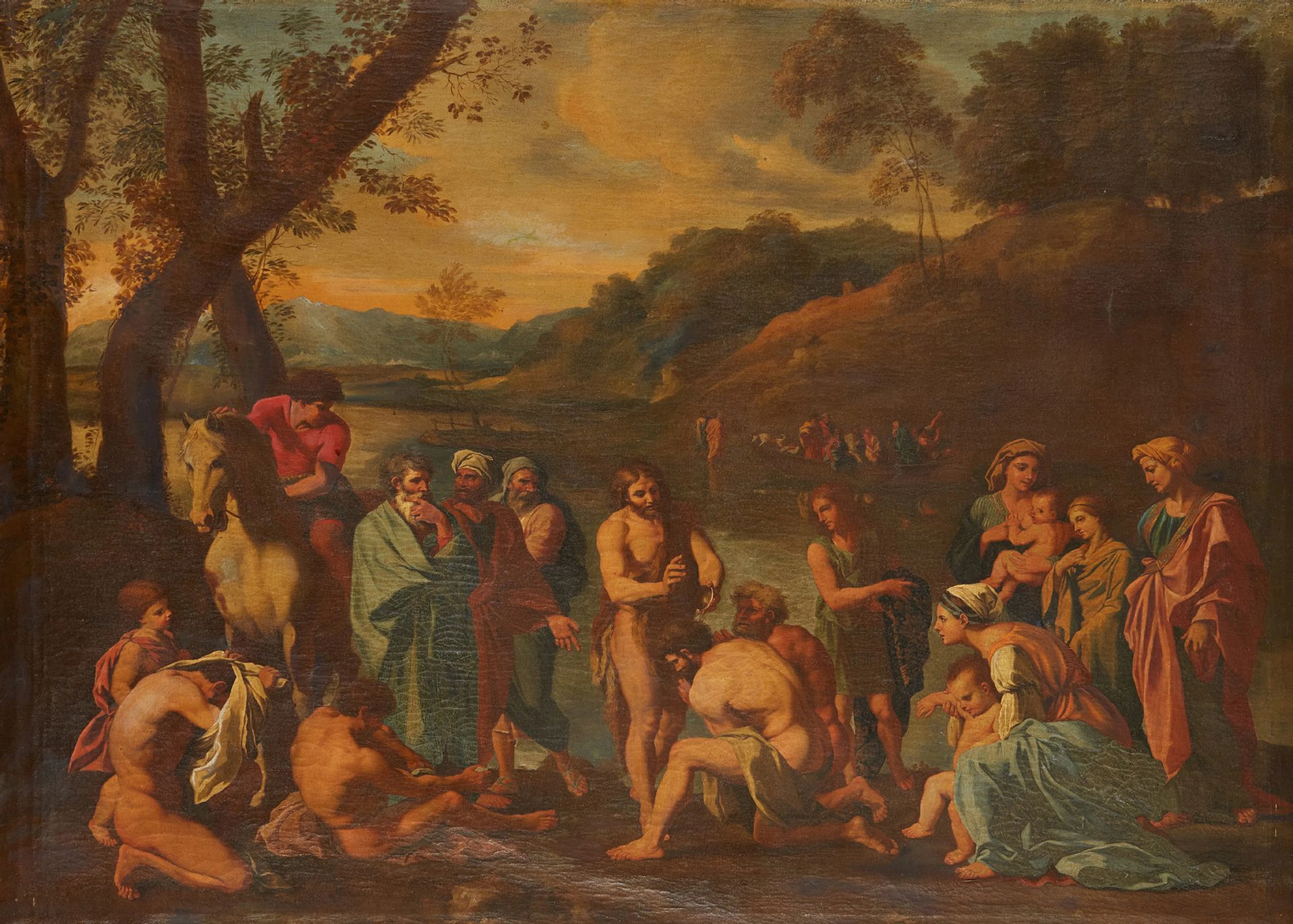École FRANÇAISE du XIXe siècle, d'après Nicolas POUSSIN