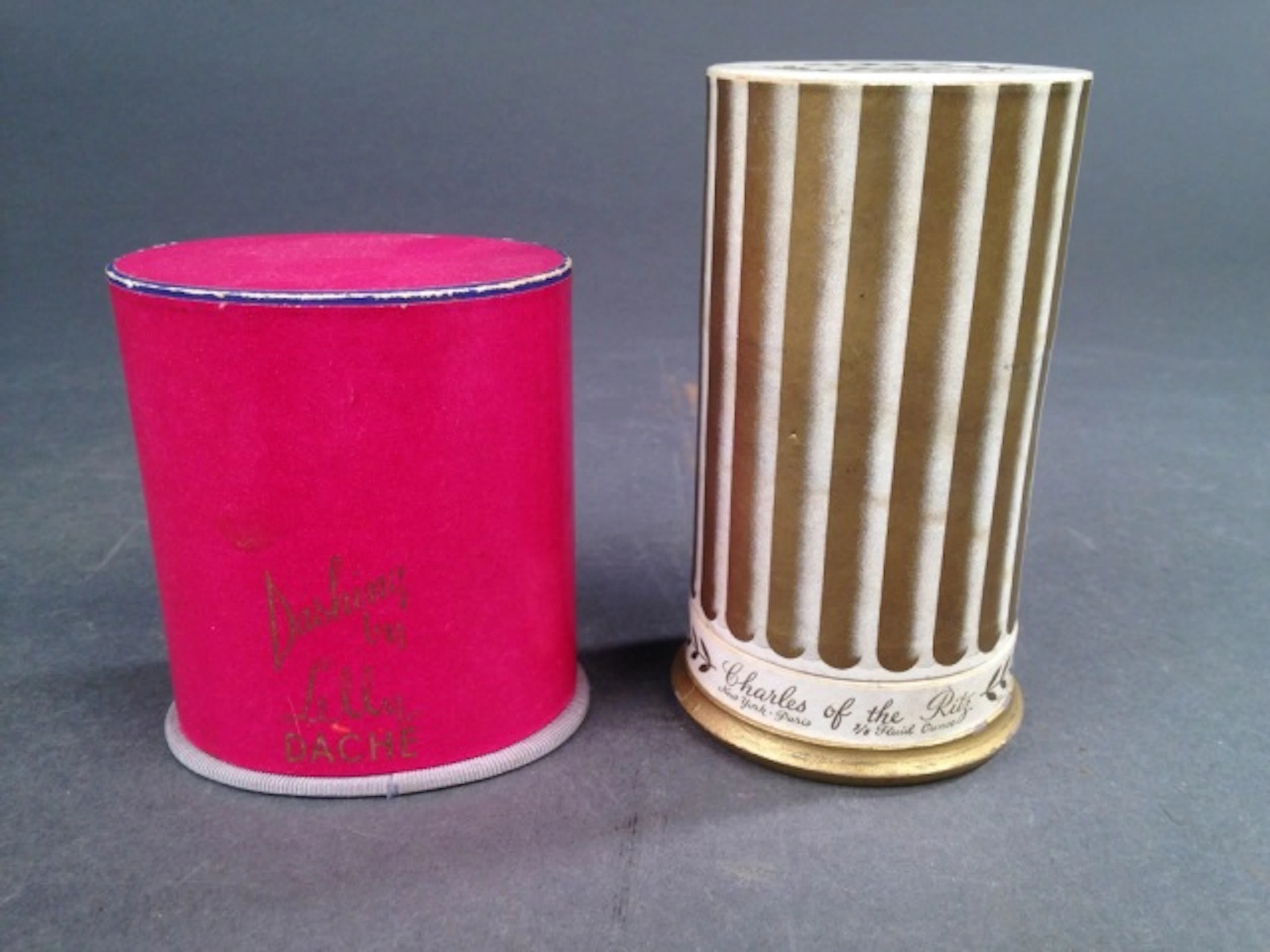 Charles of the Ritz & Lilly Dache Perfume Bottles
