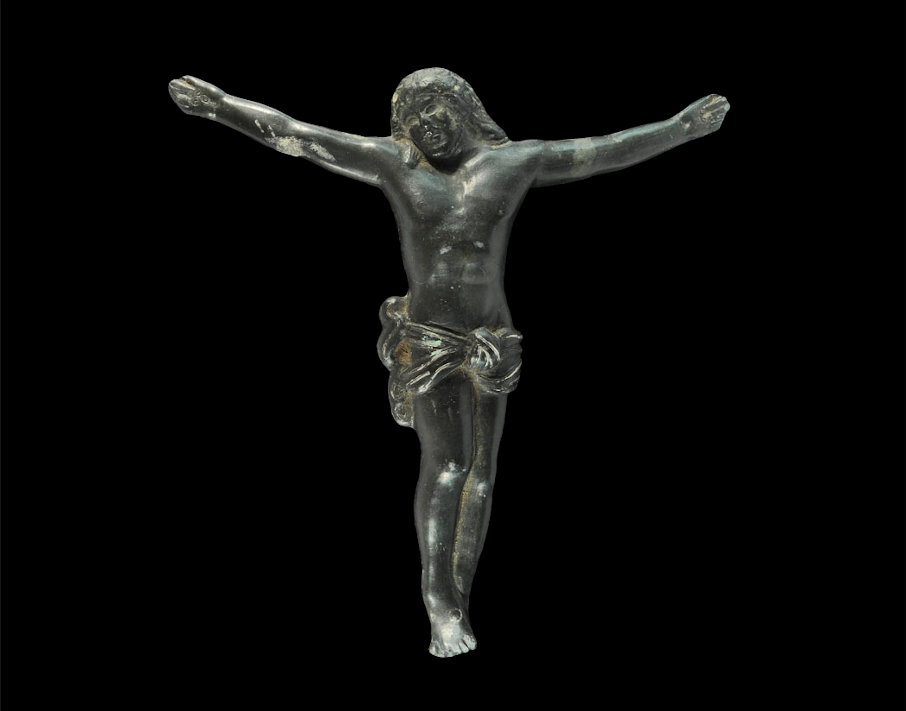 Post Medieval Silver Figure of Christ