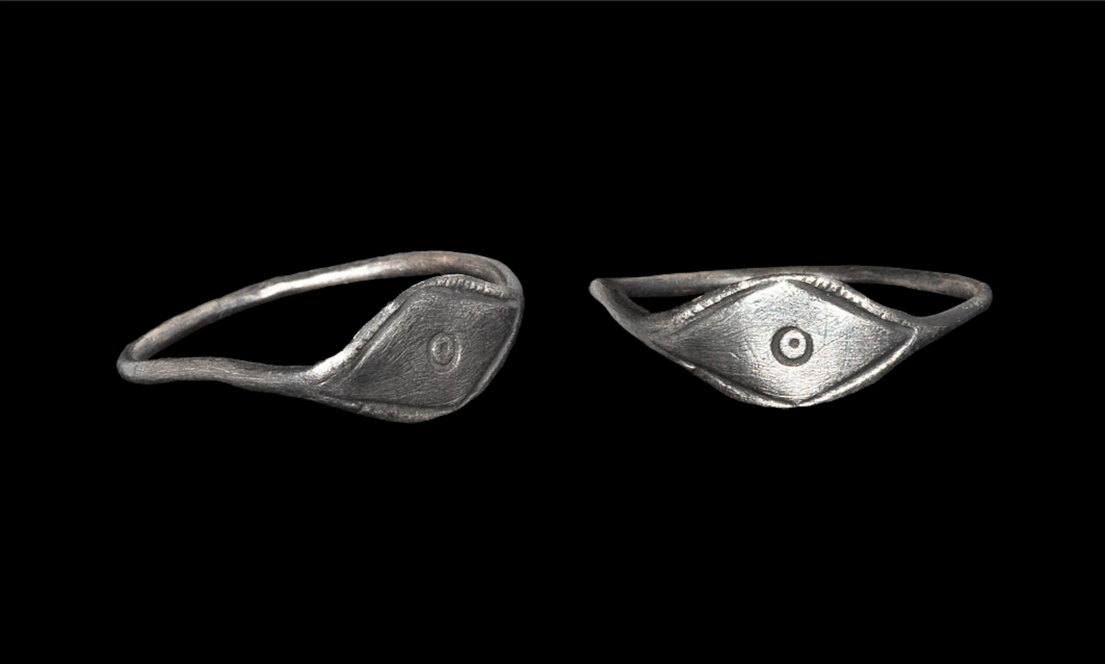Saxon Silver Finger Ring