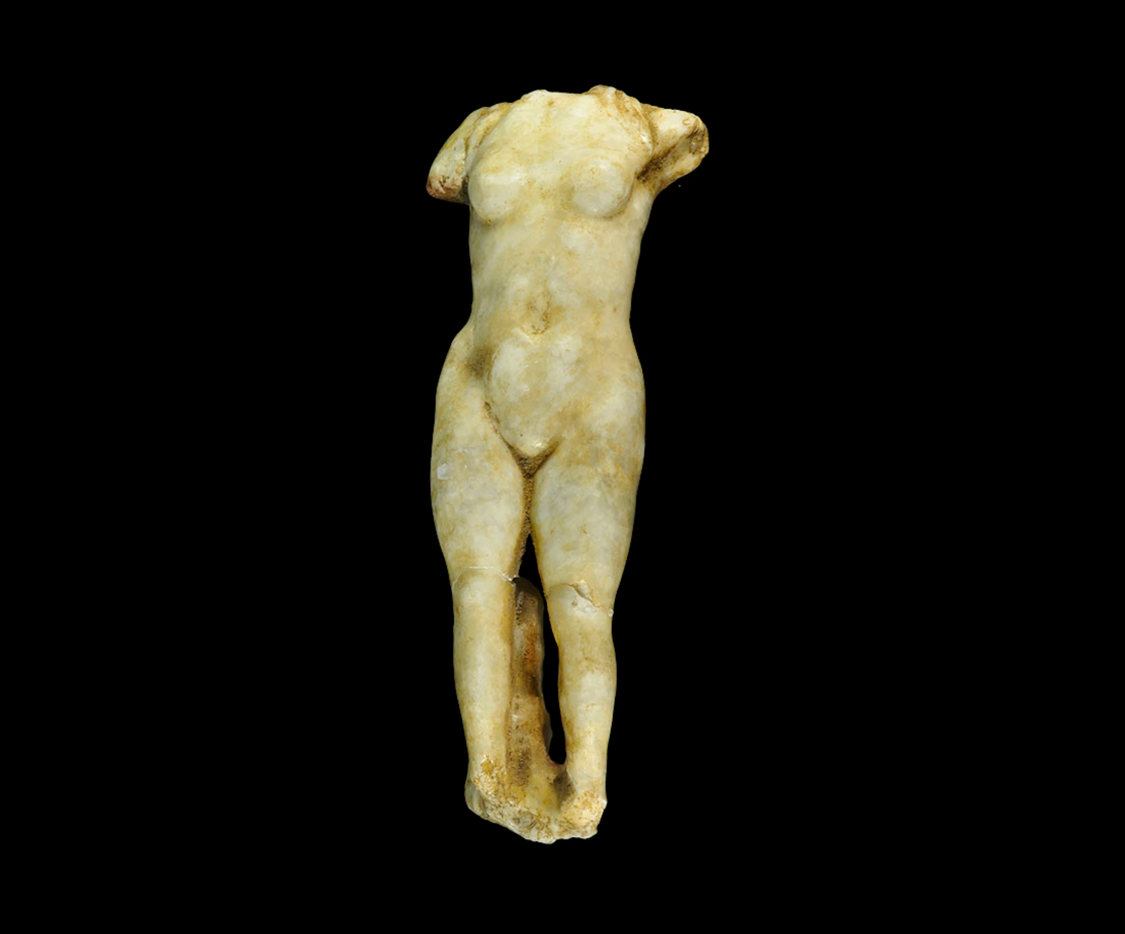 Roman Marble Torso of Venus