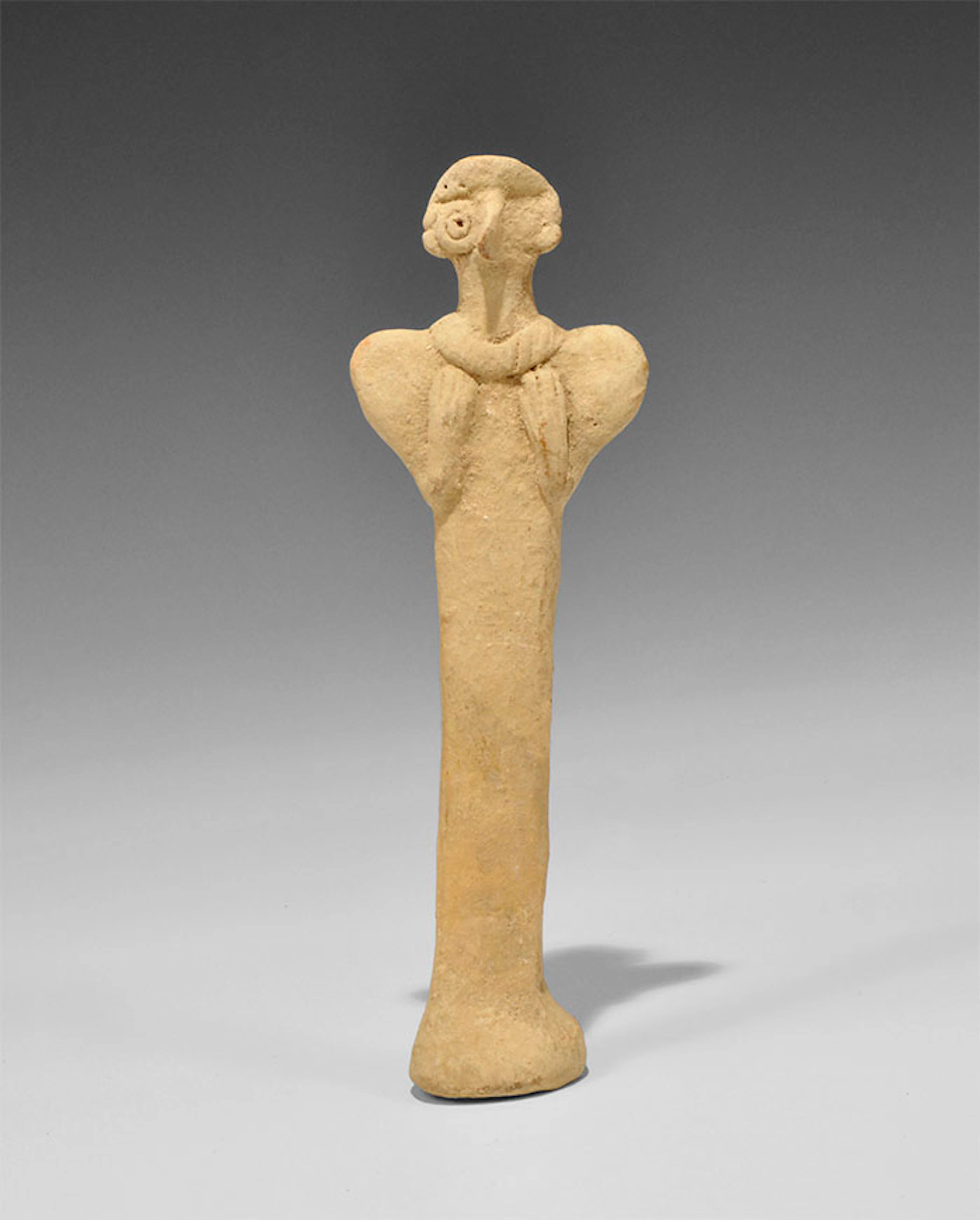 Near Eastern Syro-Hittite Ceramic Fertility Figure