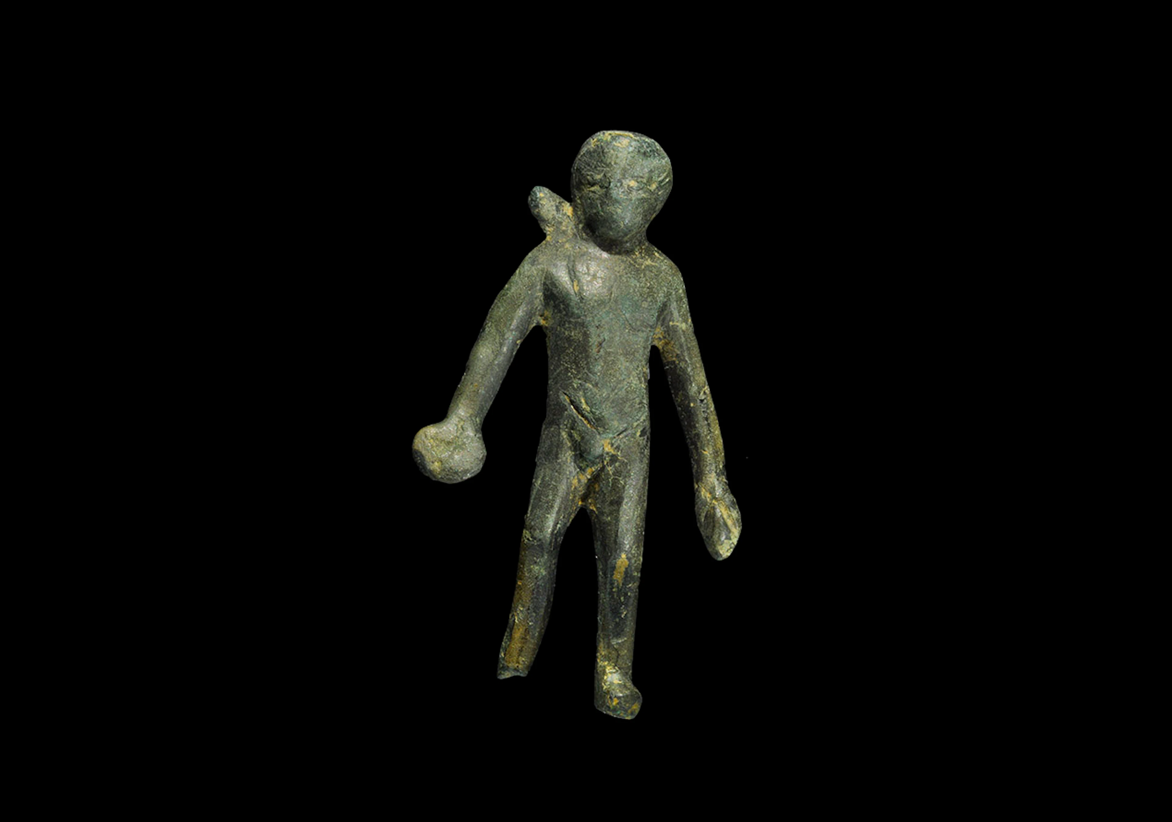 Roman Bronze Jupiter Statuette