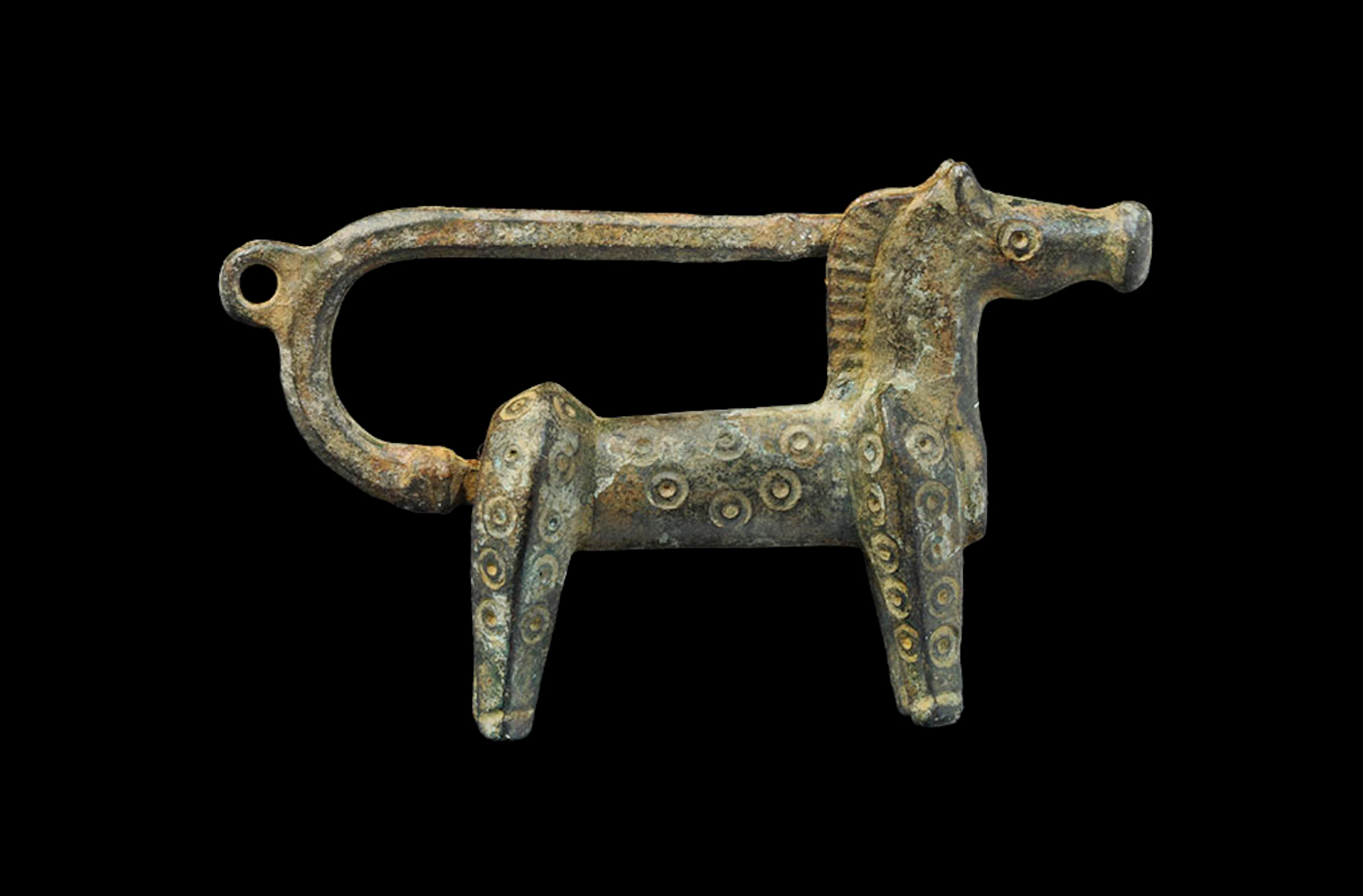 Byzantine Bronze Horse Padlock