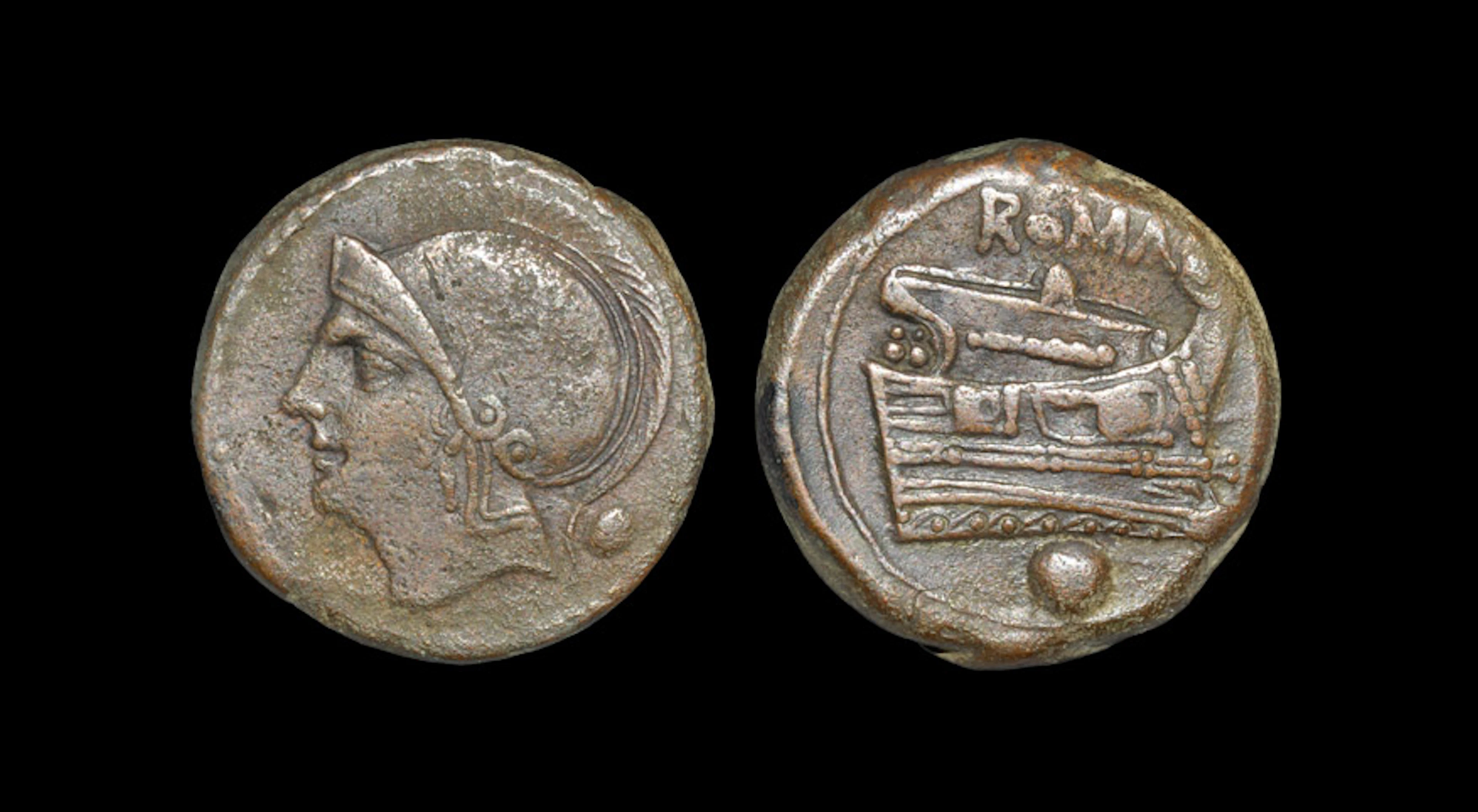 Ancient Roman Republican Coins - Anonymous - Ae Uncia