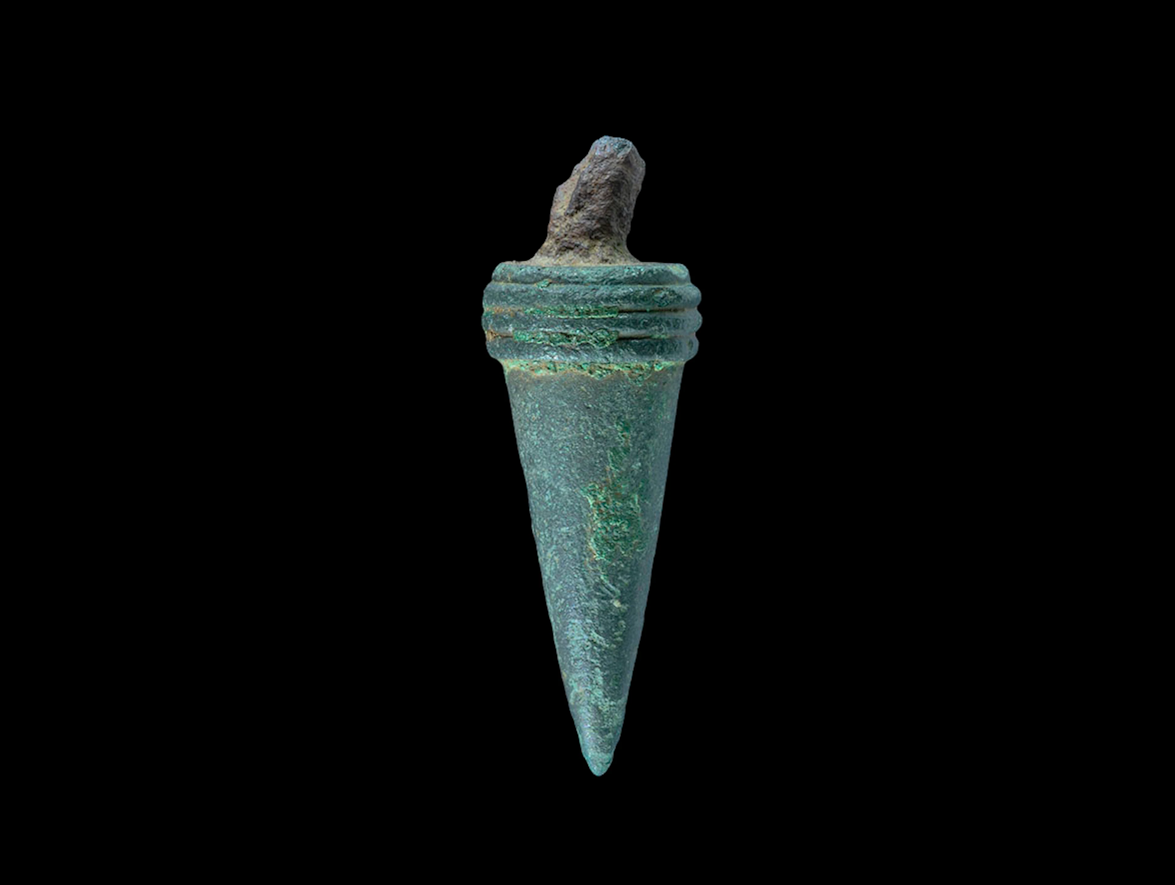 Roman Bronze Mason's Plumb Line Weight