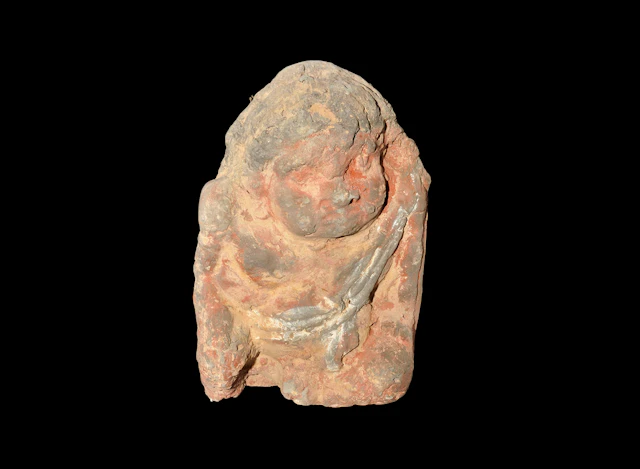 Chinese Ceramic Tile with Dwarf