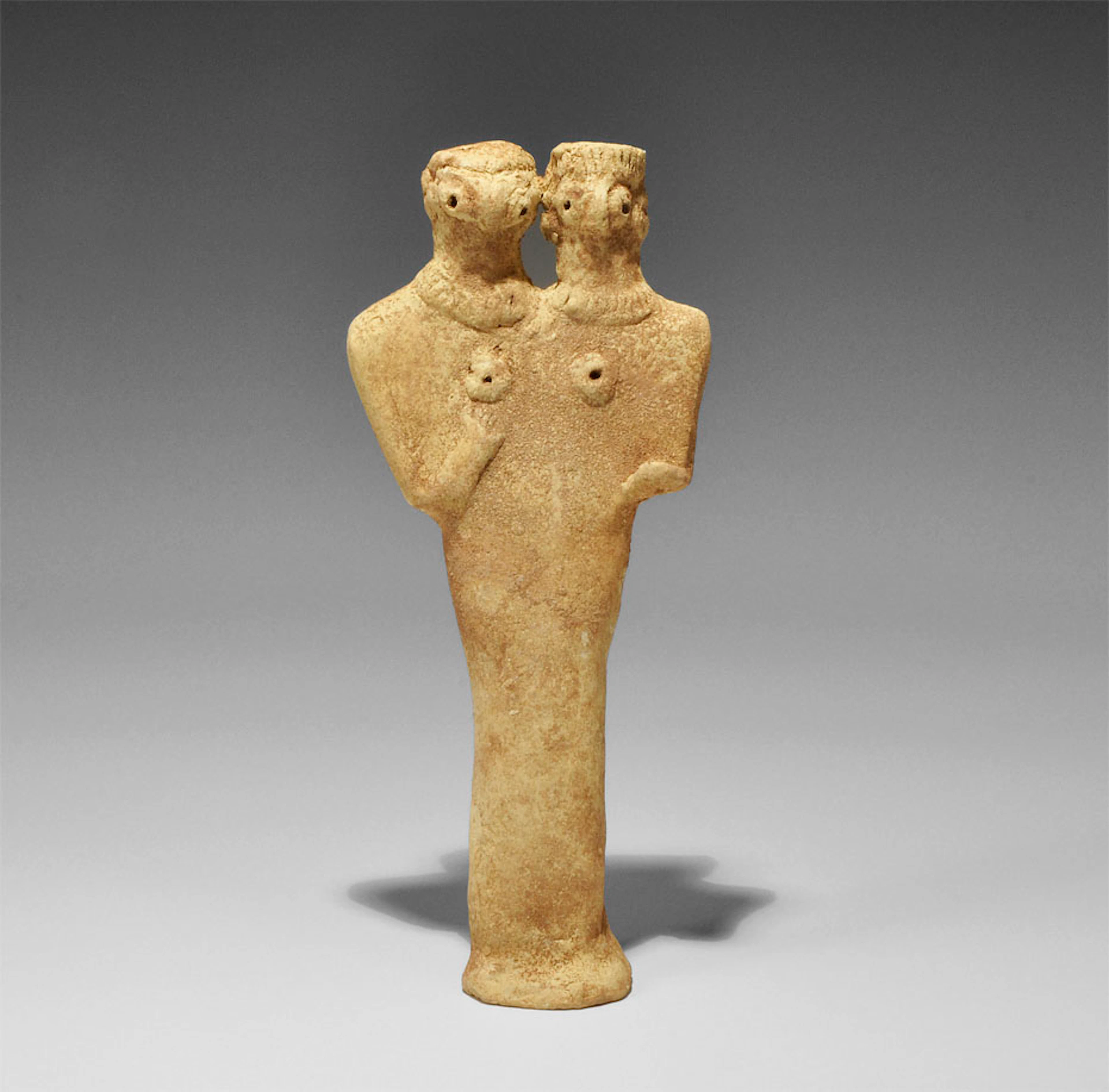 Western Asiatic Syro-Hittite Ceramic Idol
