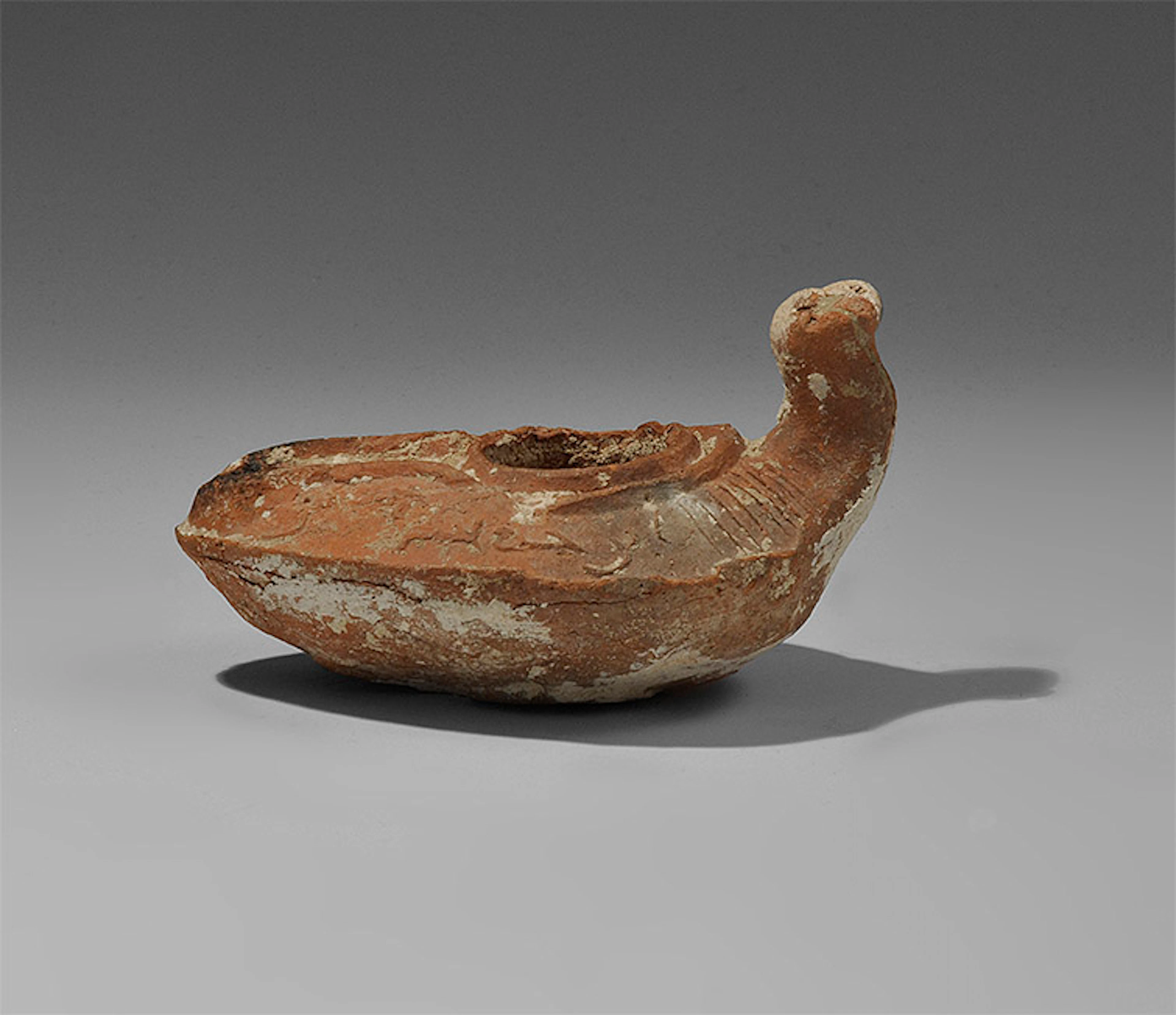 Islamic Lamp with Inscription and Crescent