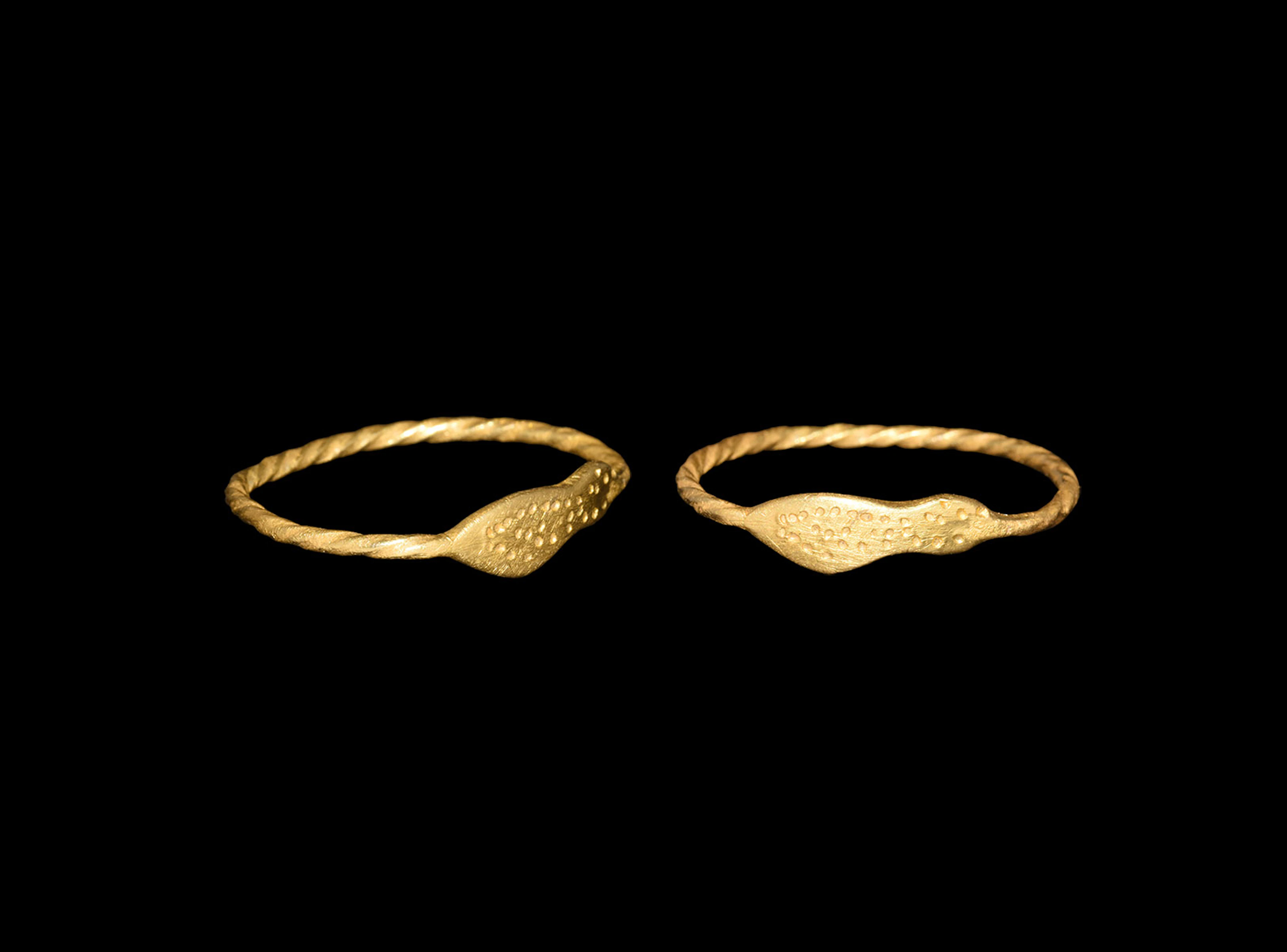 Roman Gold Sandal Ring