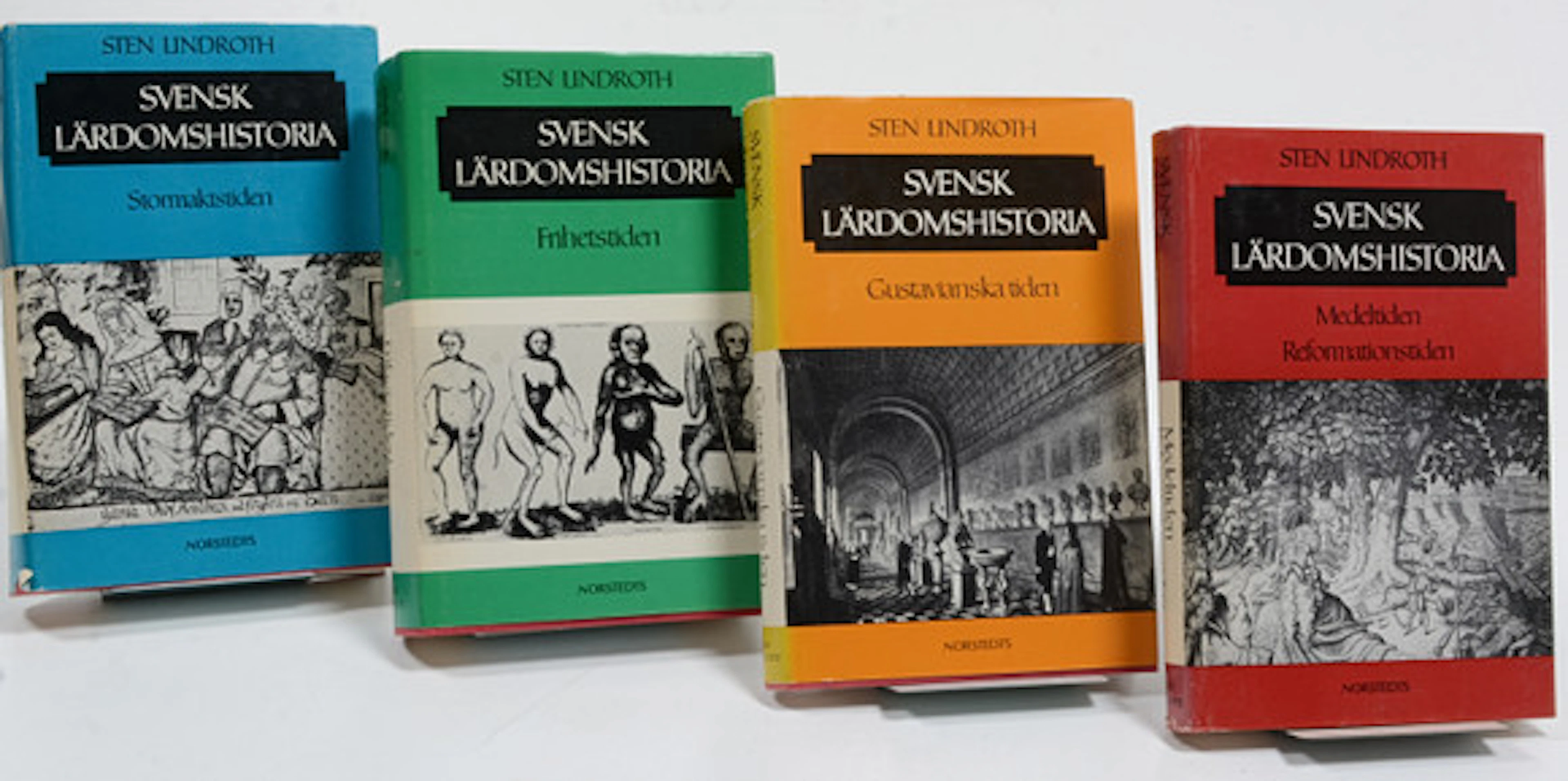 Svensk lärdomshistoria. I-IV.
