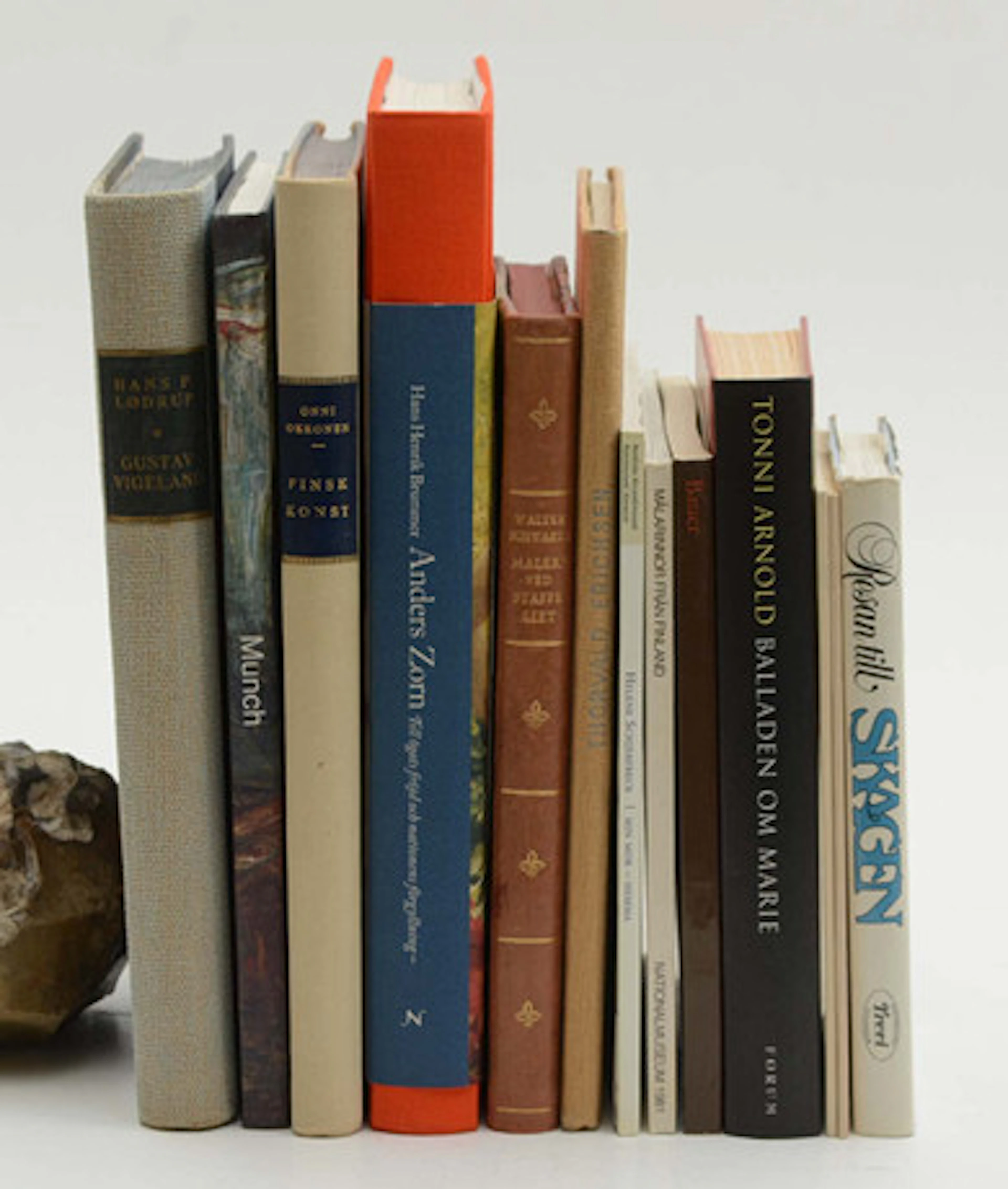 Konstböcker, Skandinavien, Zorn, Munch, m.…