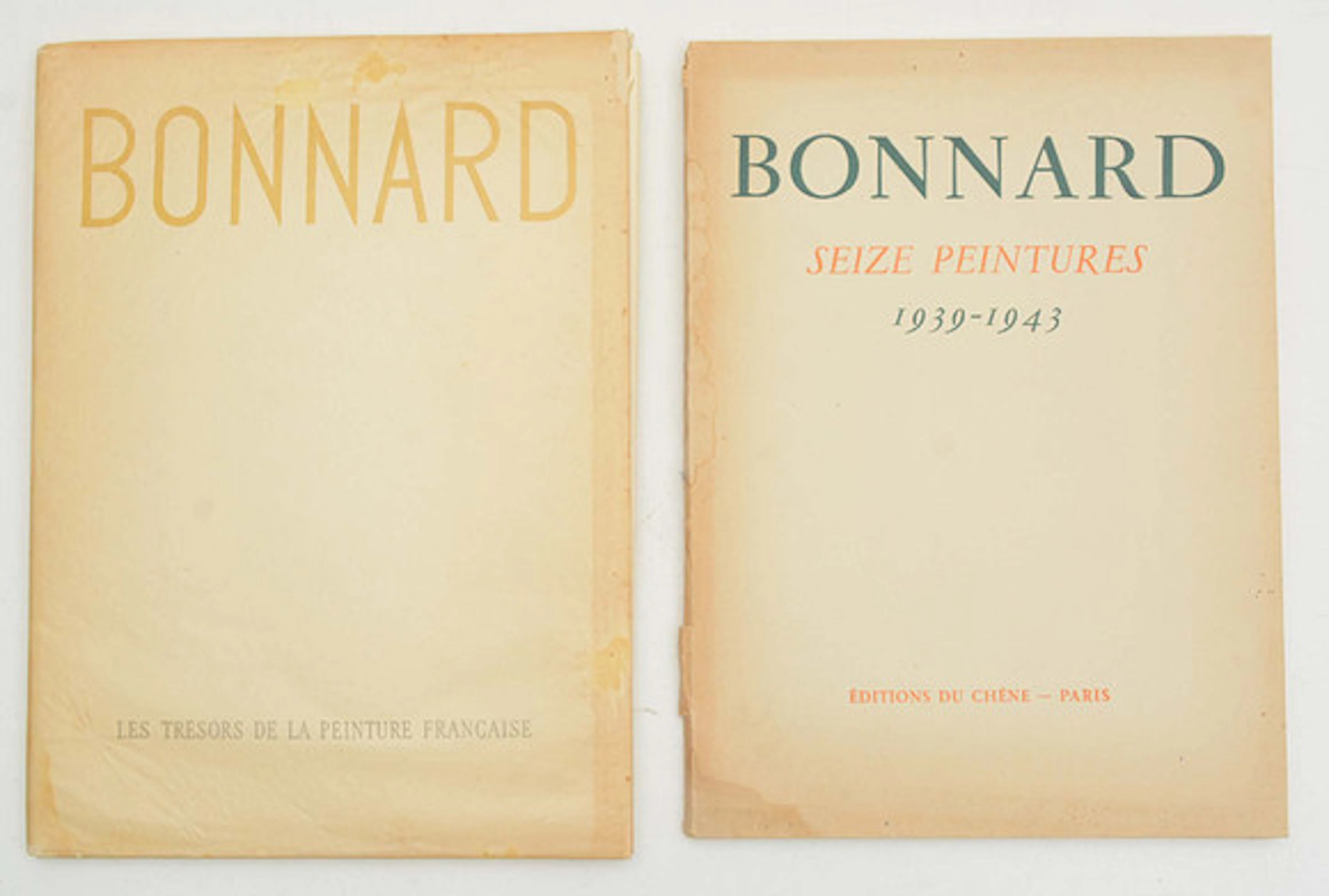 PIERRE BONNARD. Les Vertus + Seize peintur…