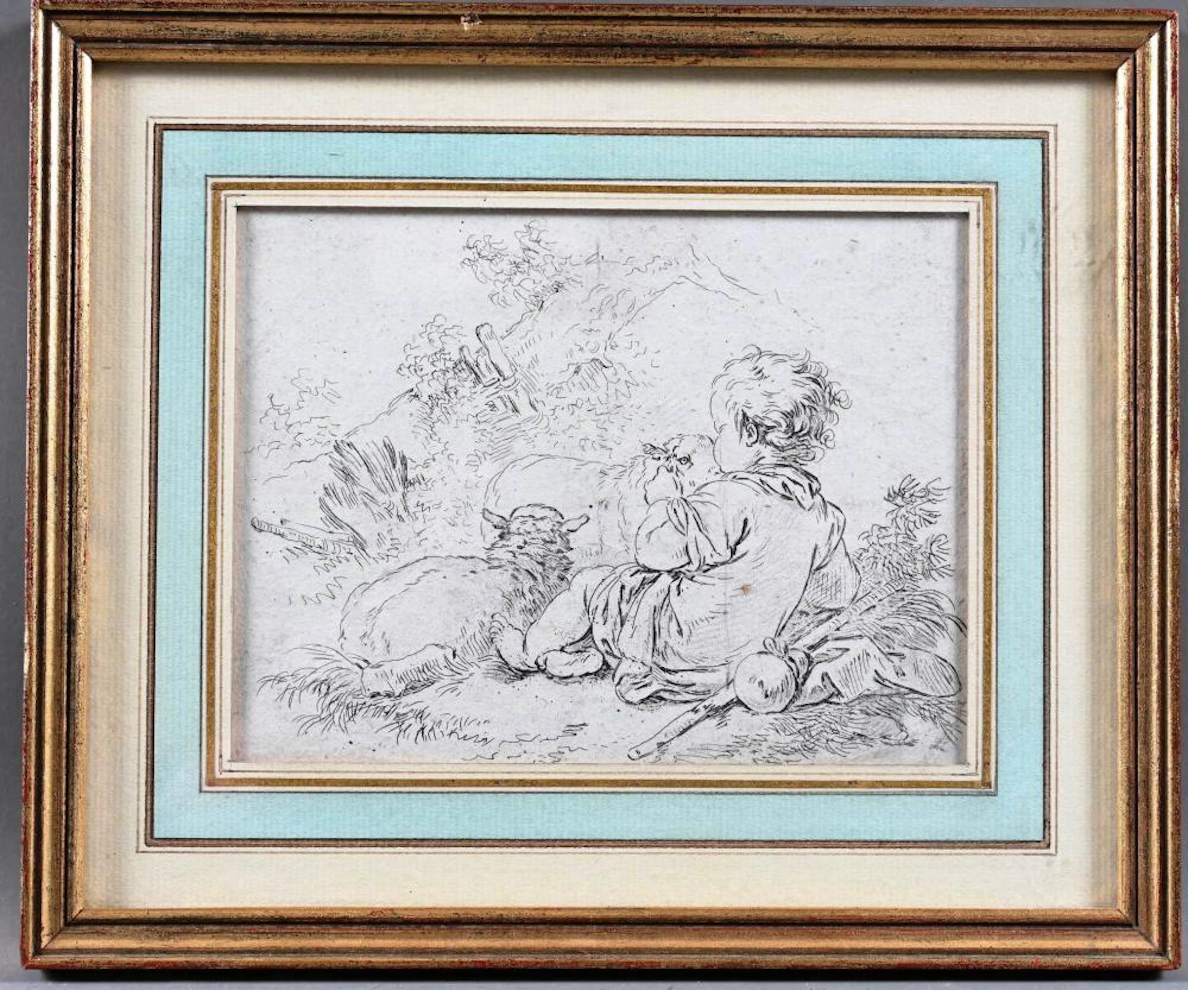 Jean-Baptiste Huet ( 1745 - 1811 ), attribué à.
