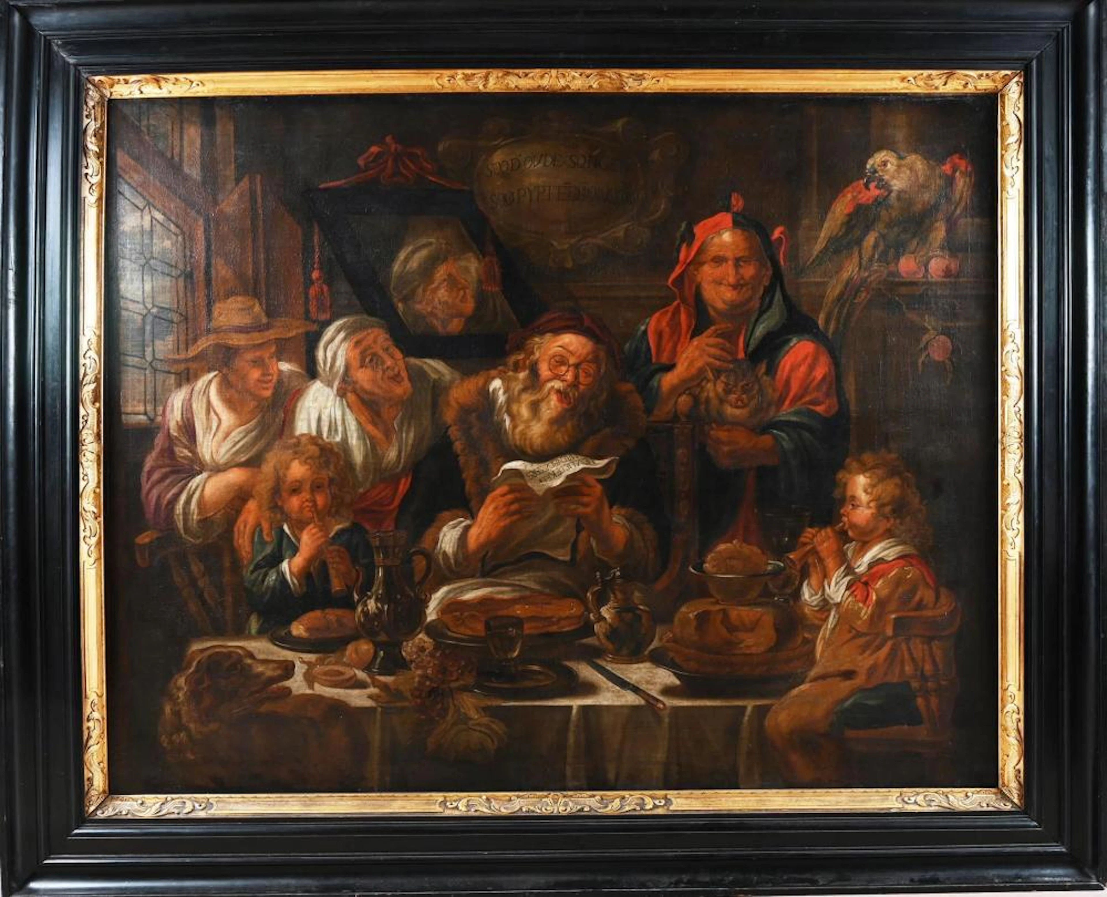 Jacob JORDAENS (1593 - 1678) suiveur de