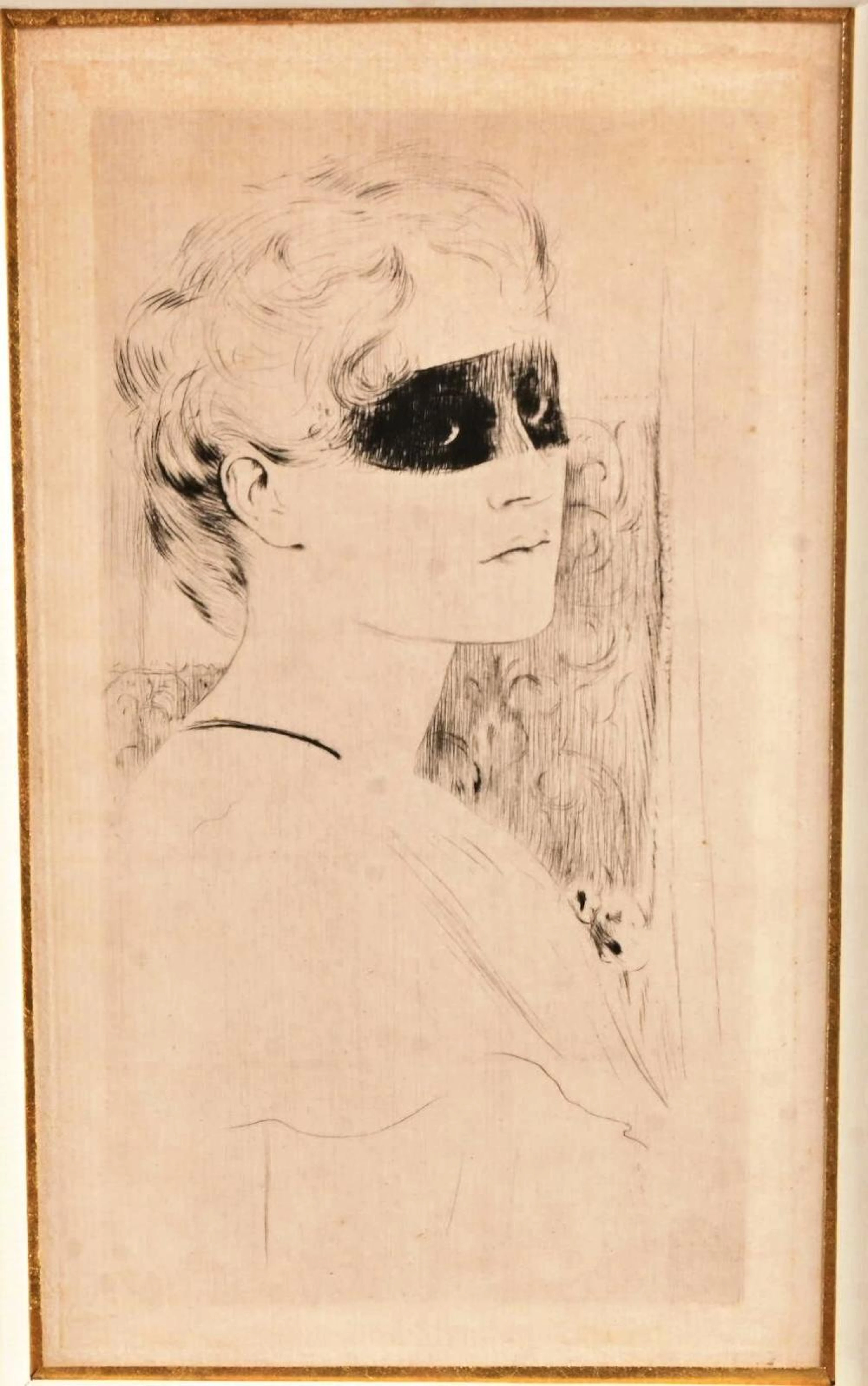 Fernand KHNOPFF Pointe sèche