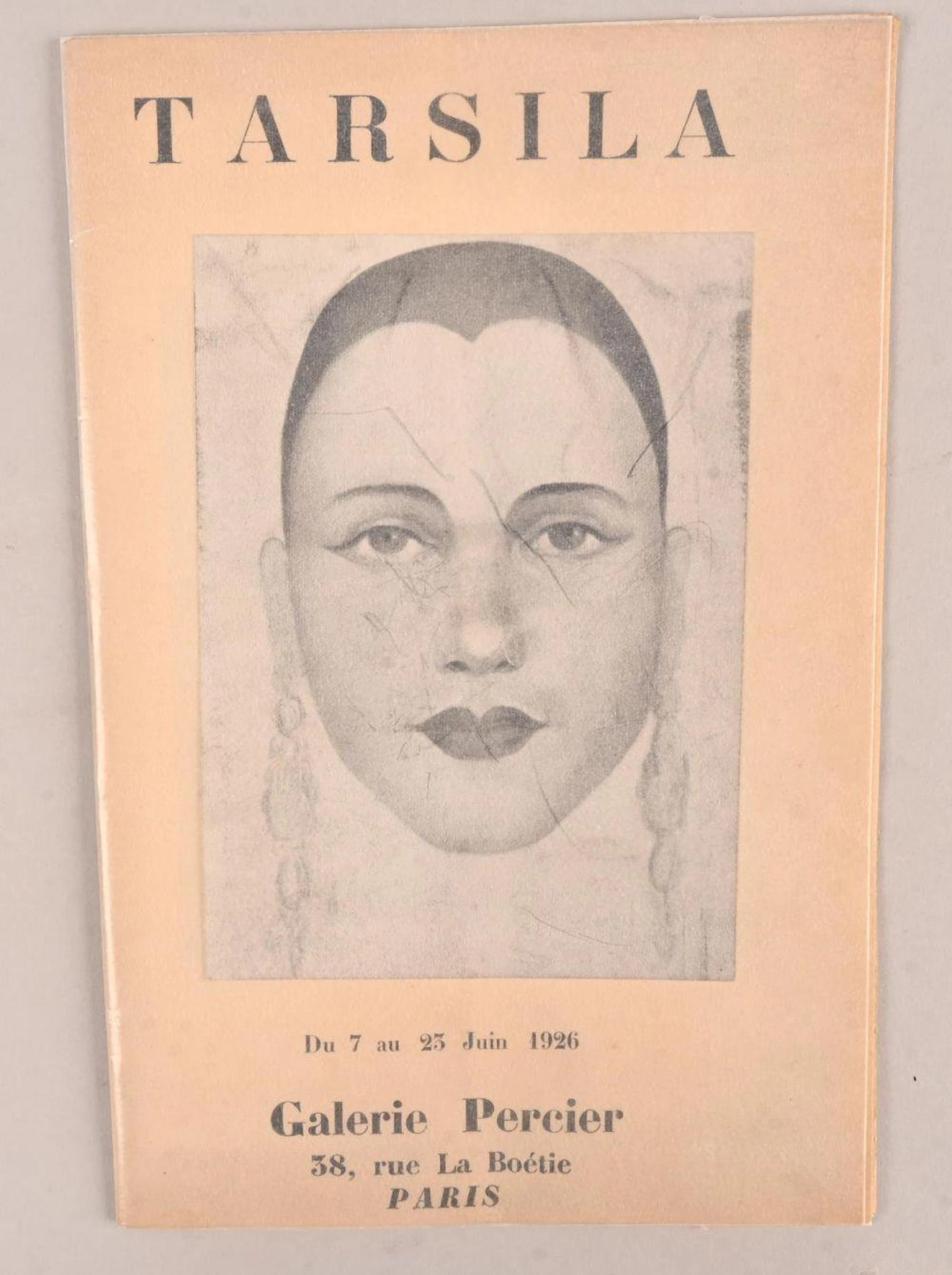 CENDRARS Blaise [CENDRARS Blaise] Tarsila Paris, Galerie Percier, 1926
