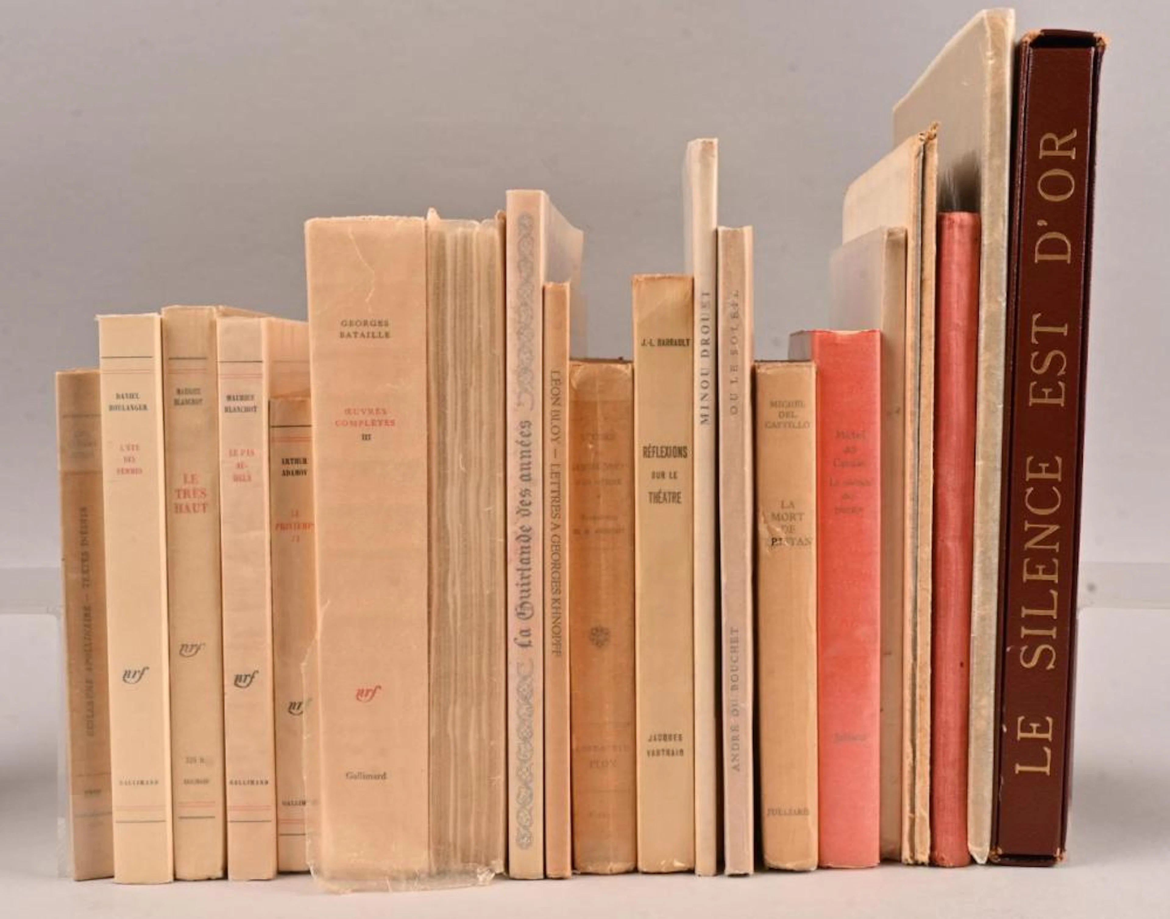 Réunion de 22 oeuvres brochées généralement en édition originale, [LITTÉRA
