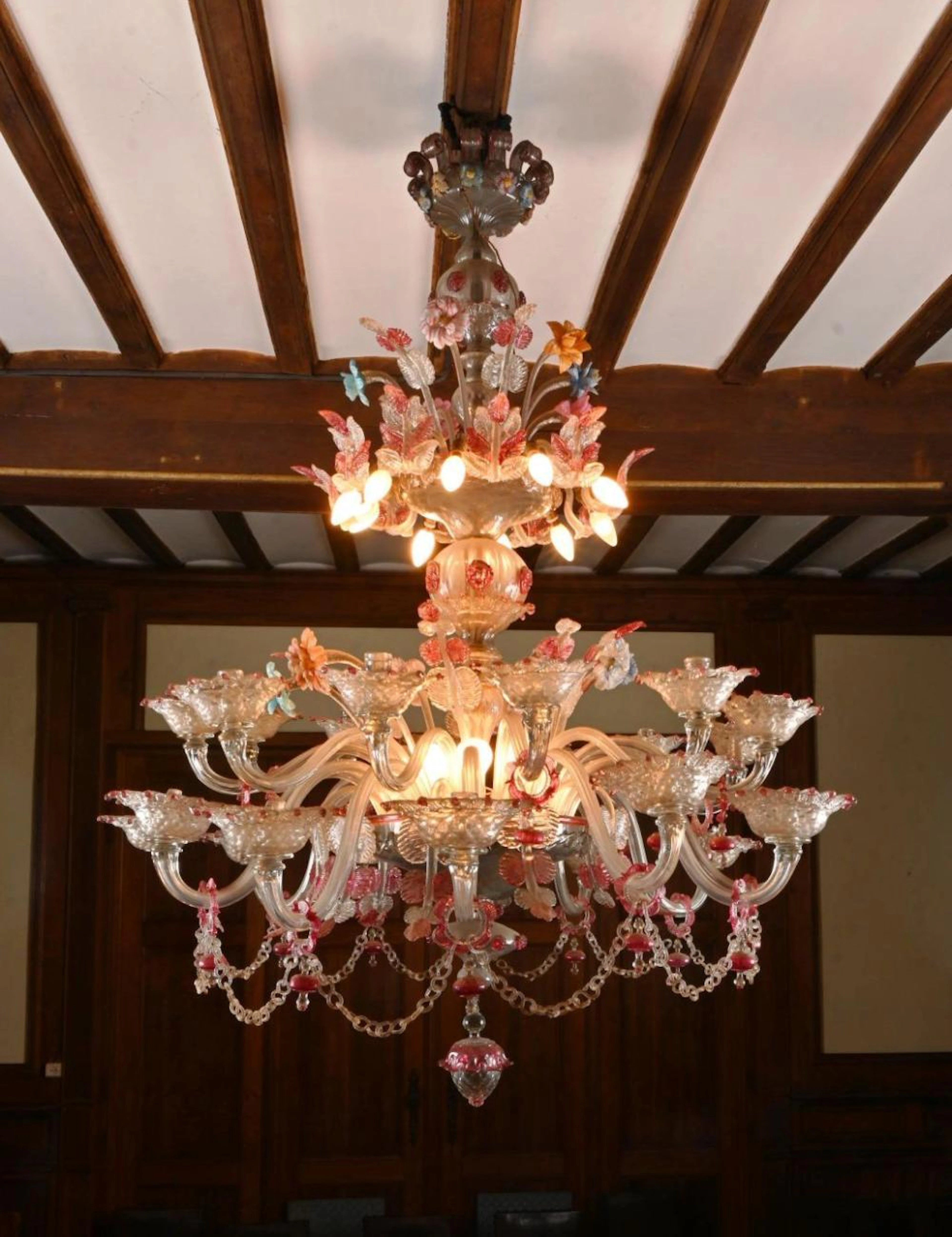 MURANO - Grand et impressionant lustre
