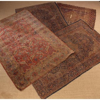 Four Antique Carpets (A/F)