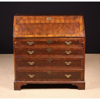An 18th Century and Later Oyster Veneered Bureau