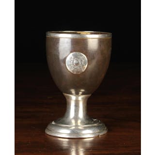 A 19th Century Copper & White Metal Goblet