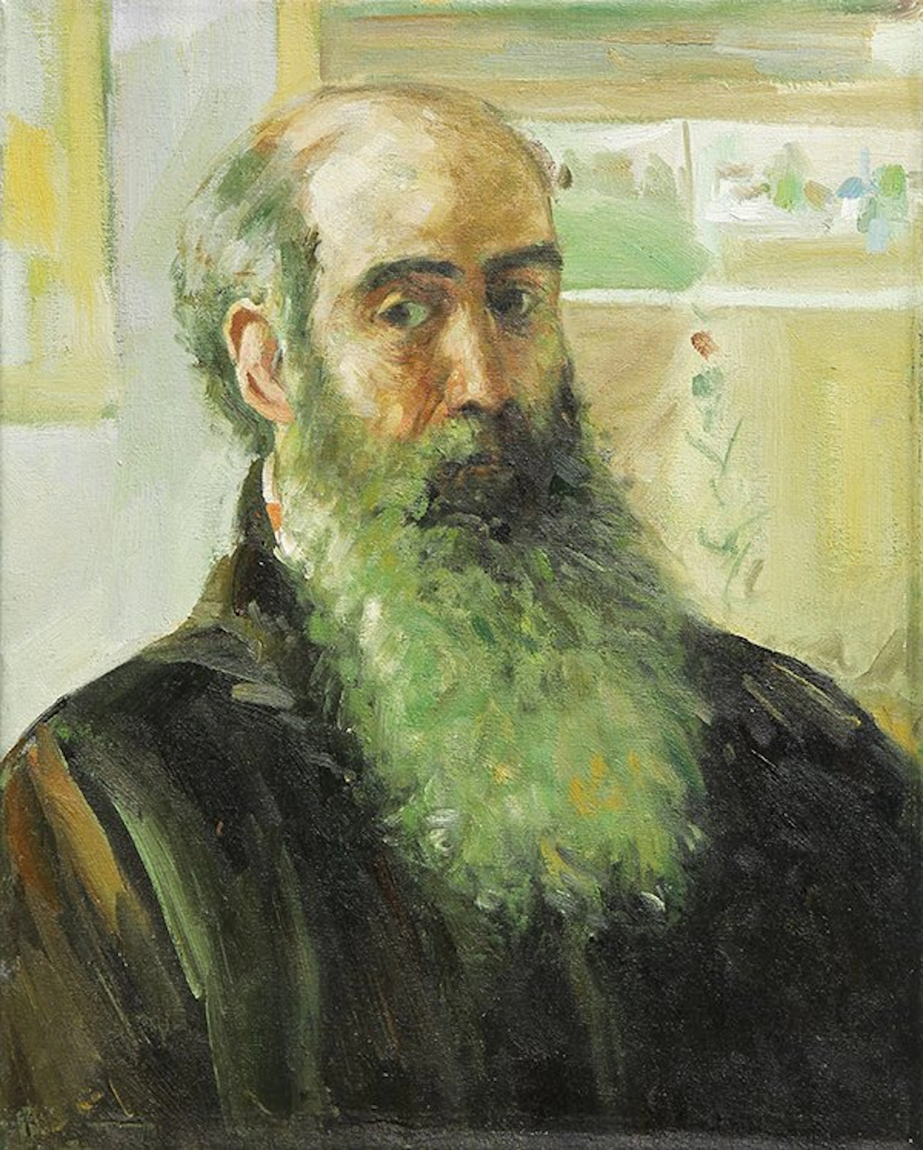 Portrait paintings, After Frederic Bazille, amongst