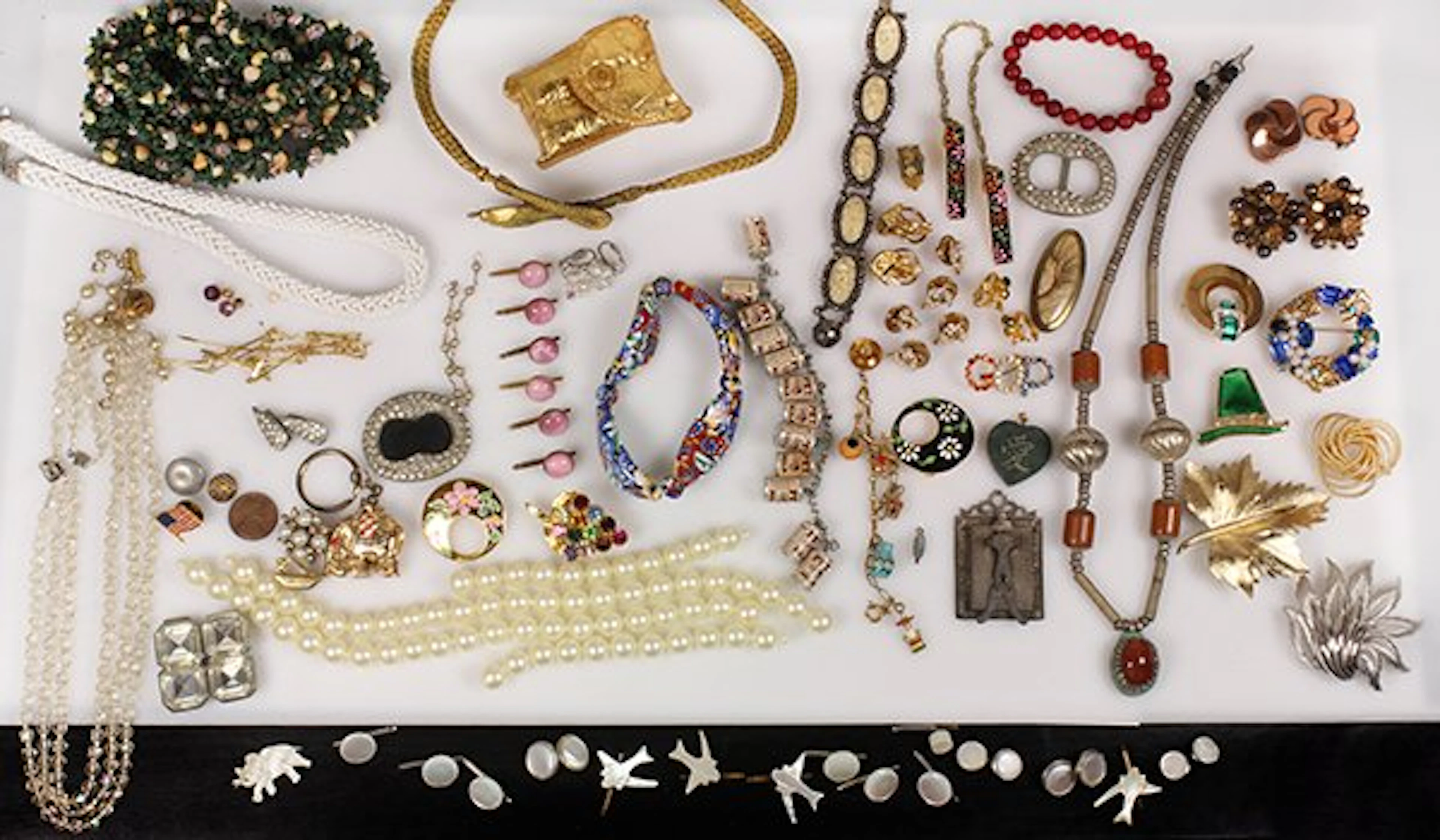 Collection of fashion jewelry
