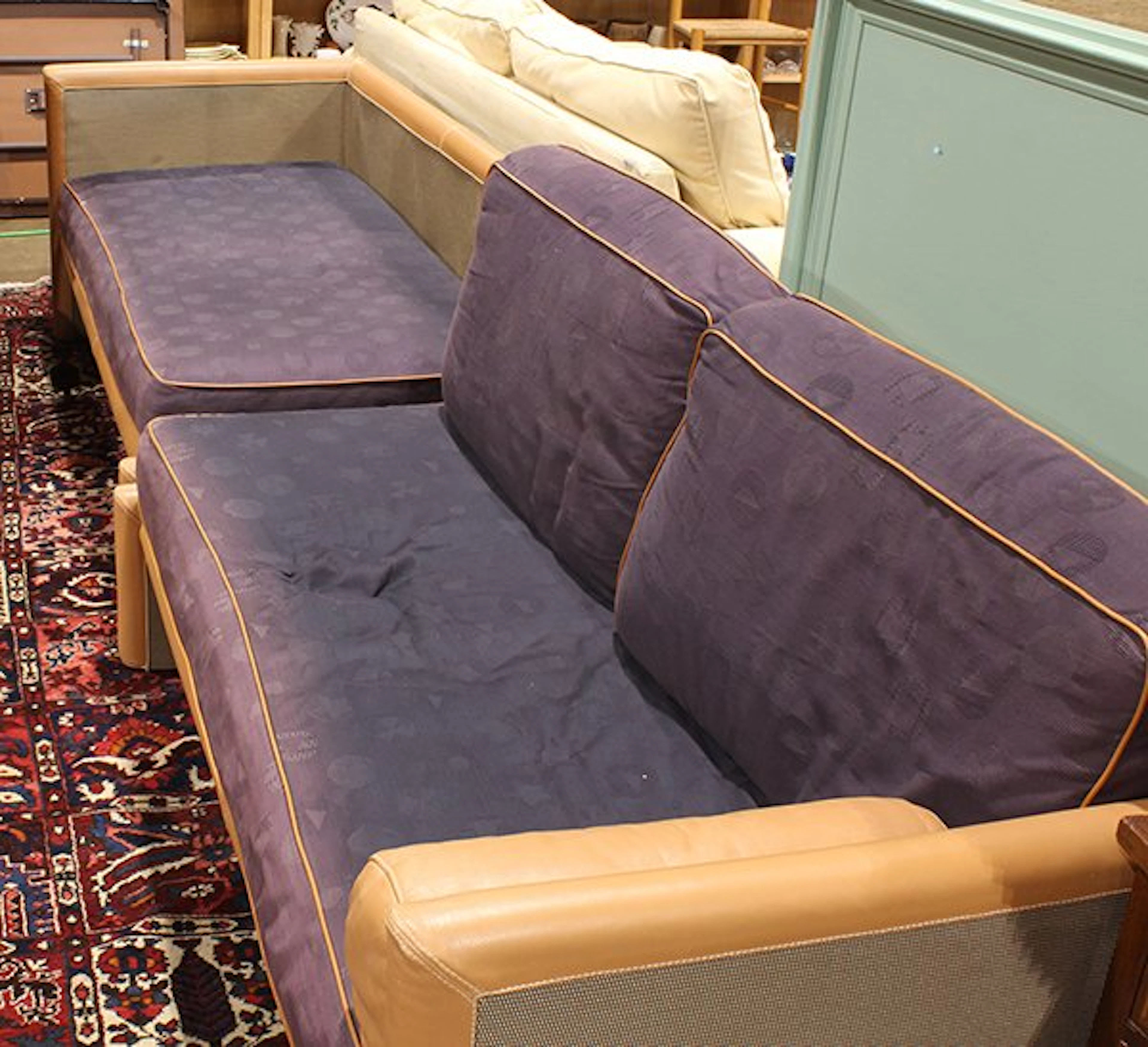 Vintage Fendi Casa furniture group, consisting of left