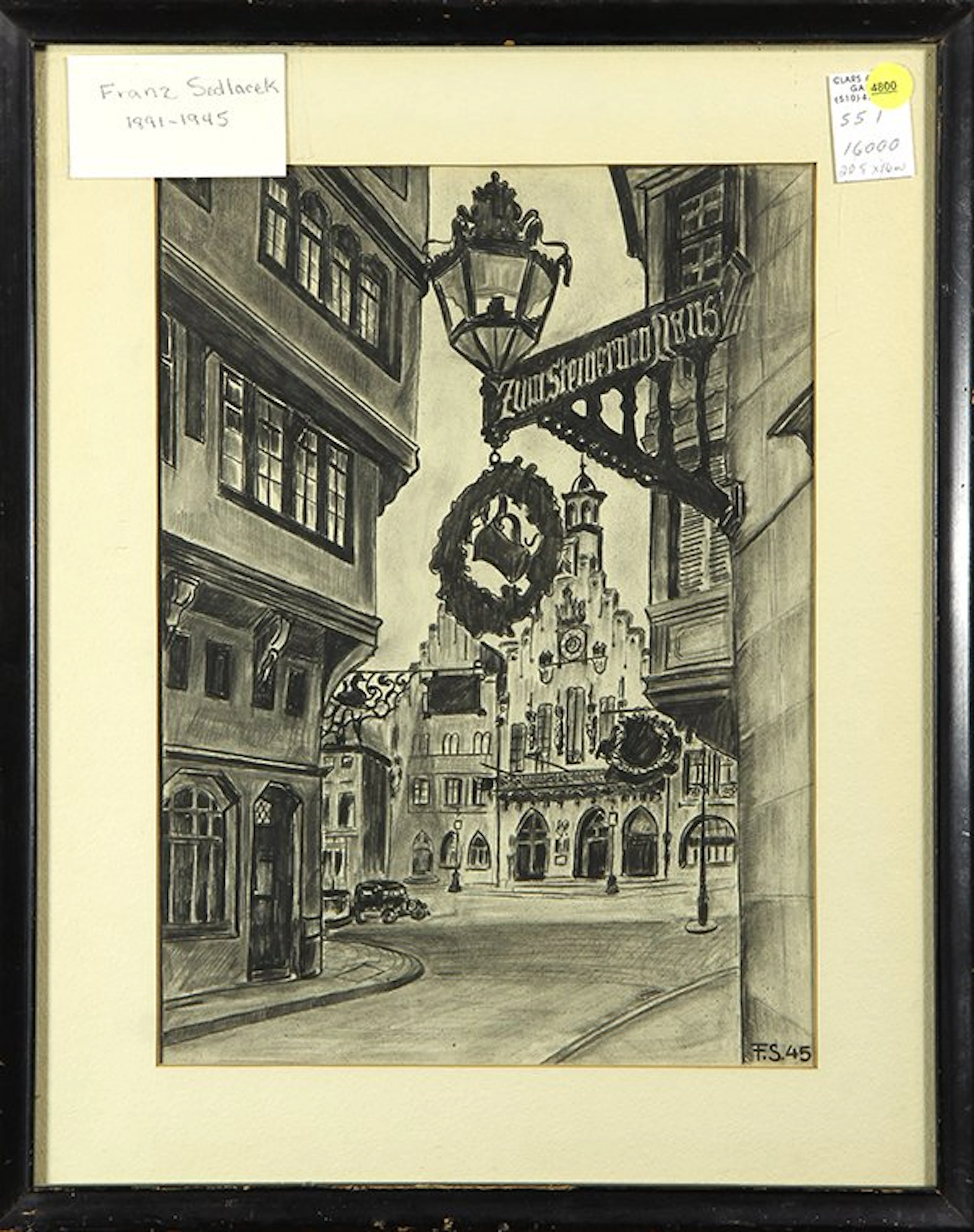 Drawing, Franz Sedlacek