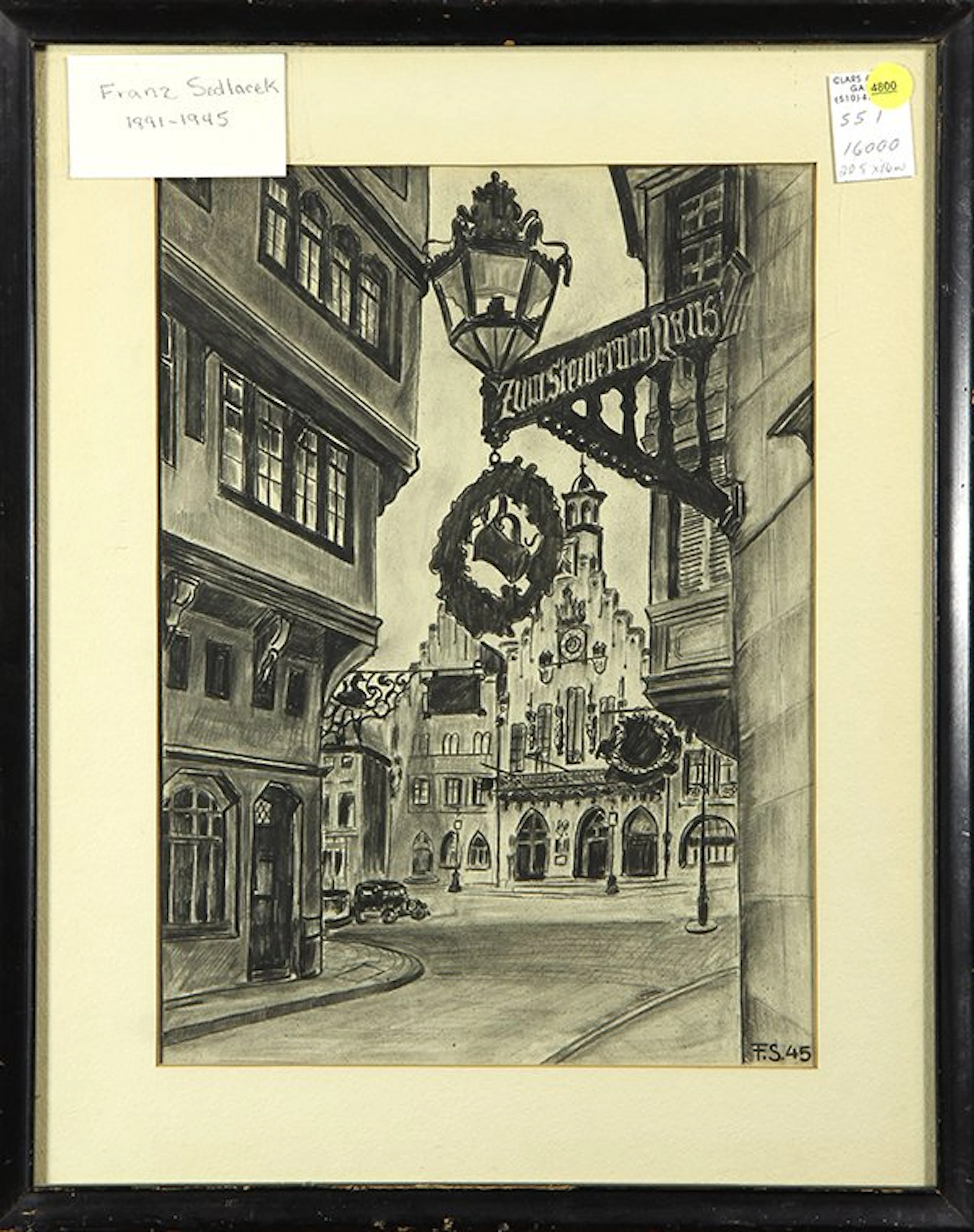 Drawing, Franz Sedlacek