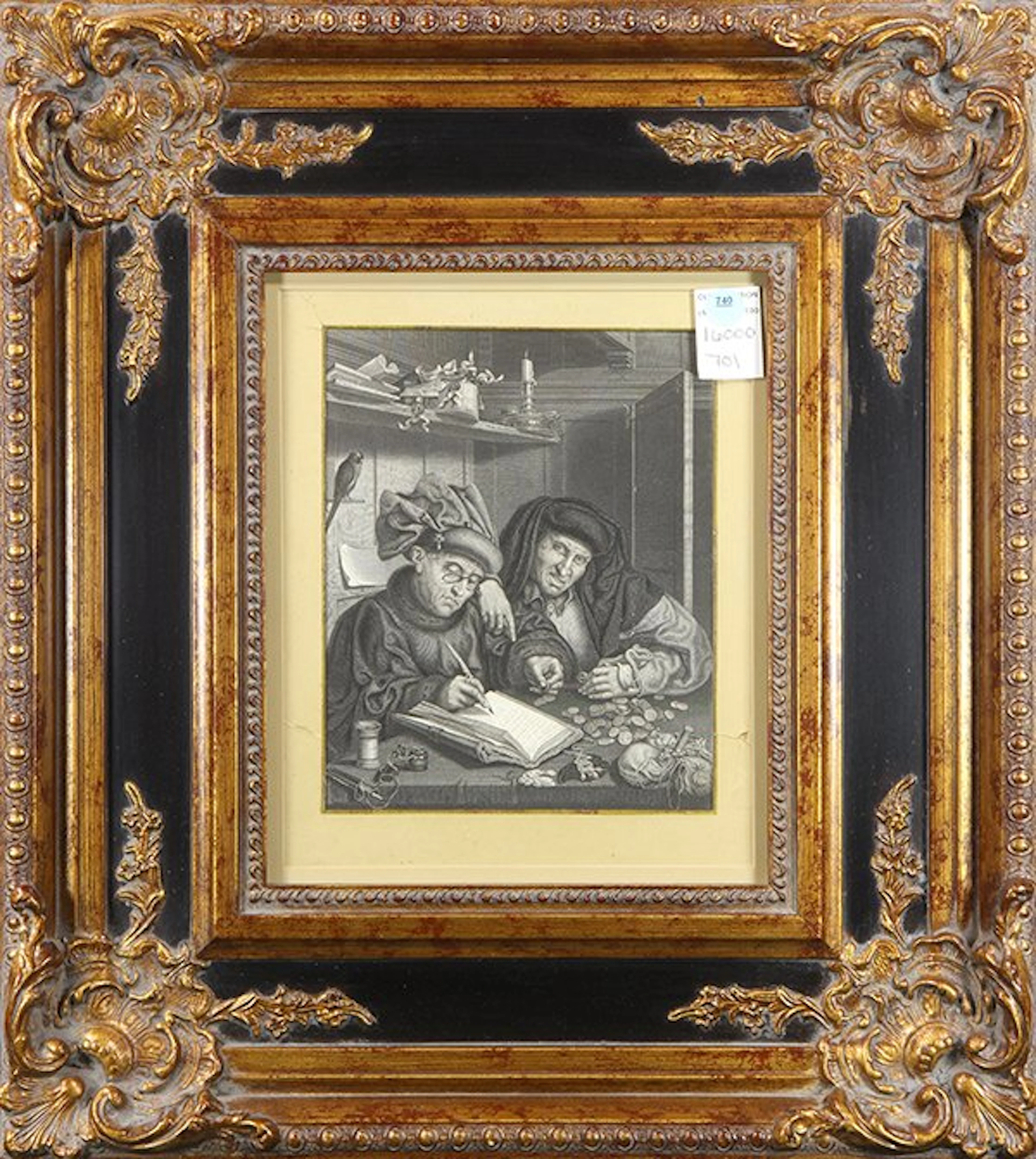 Print, The Tax Collectors after Quentin Matsys