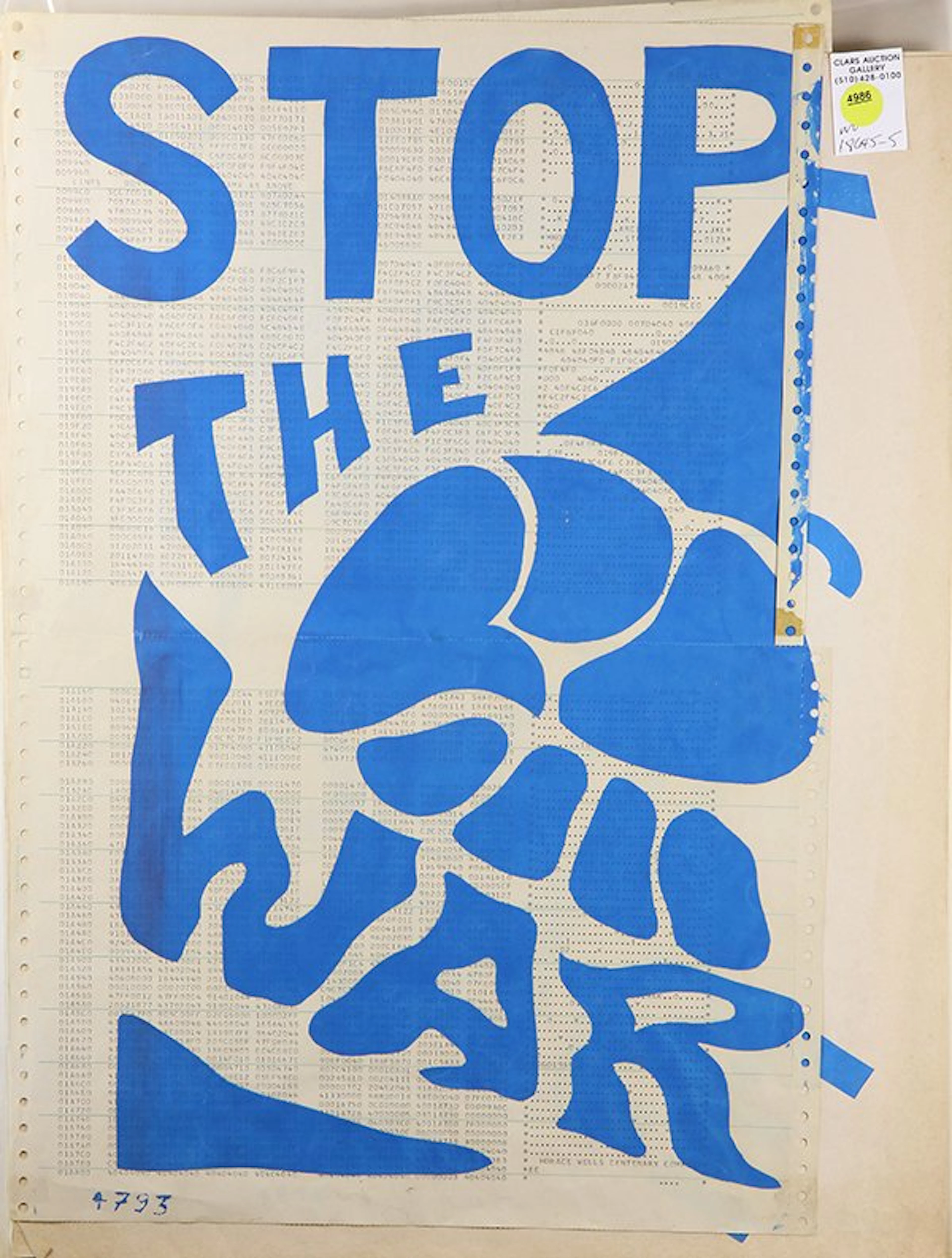 Anti-War Posters, American School (20th century)