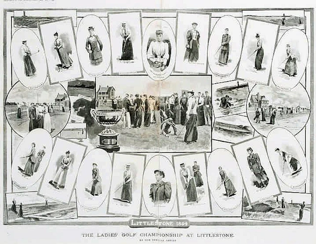 A supplement print issued by "The Gentlewoman" magazine 9th June 1894 portr