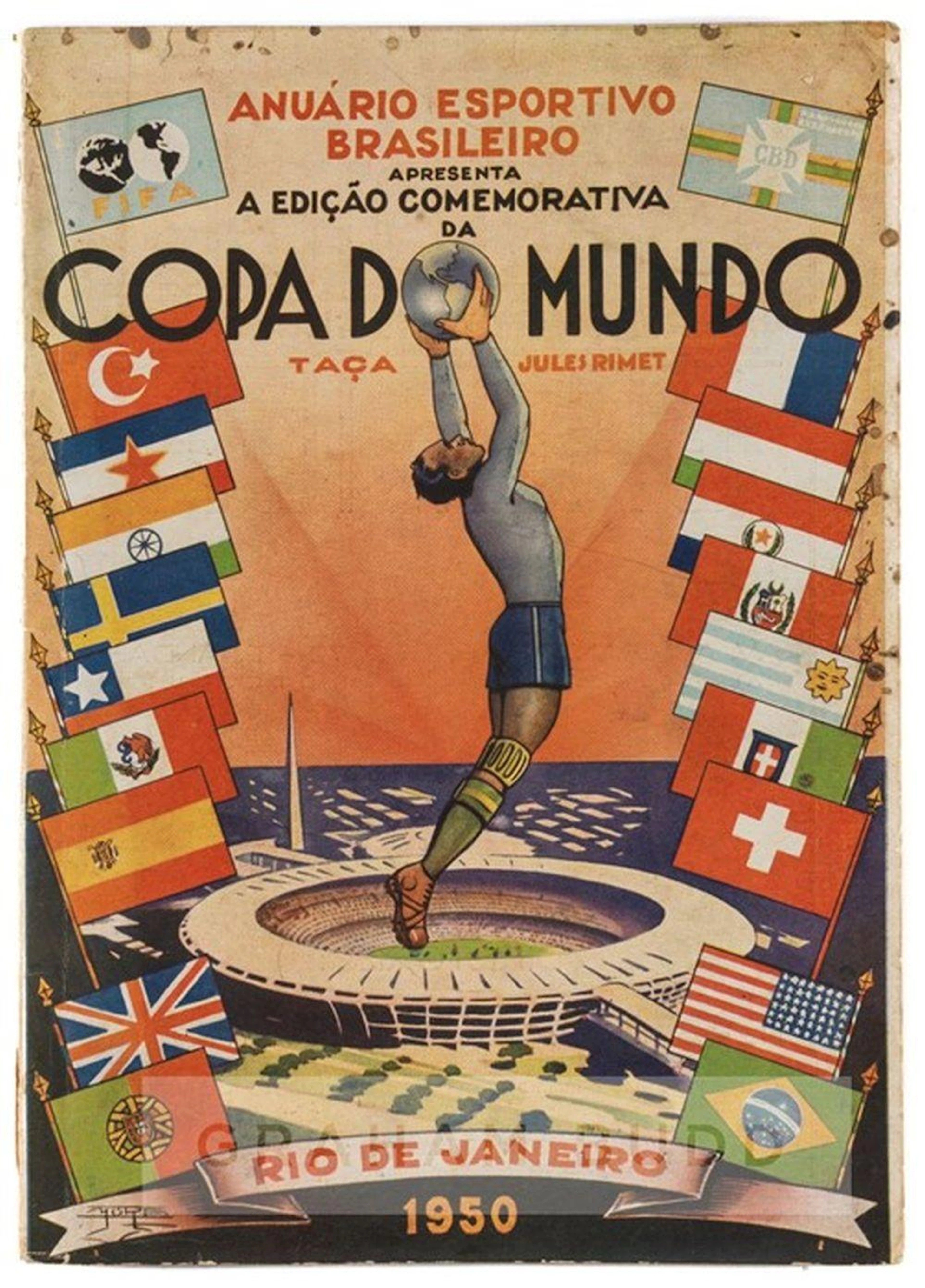 1950 BRAZIL FIFA WORLD CUP ?COPA DO MUNDO TACA JULES...