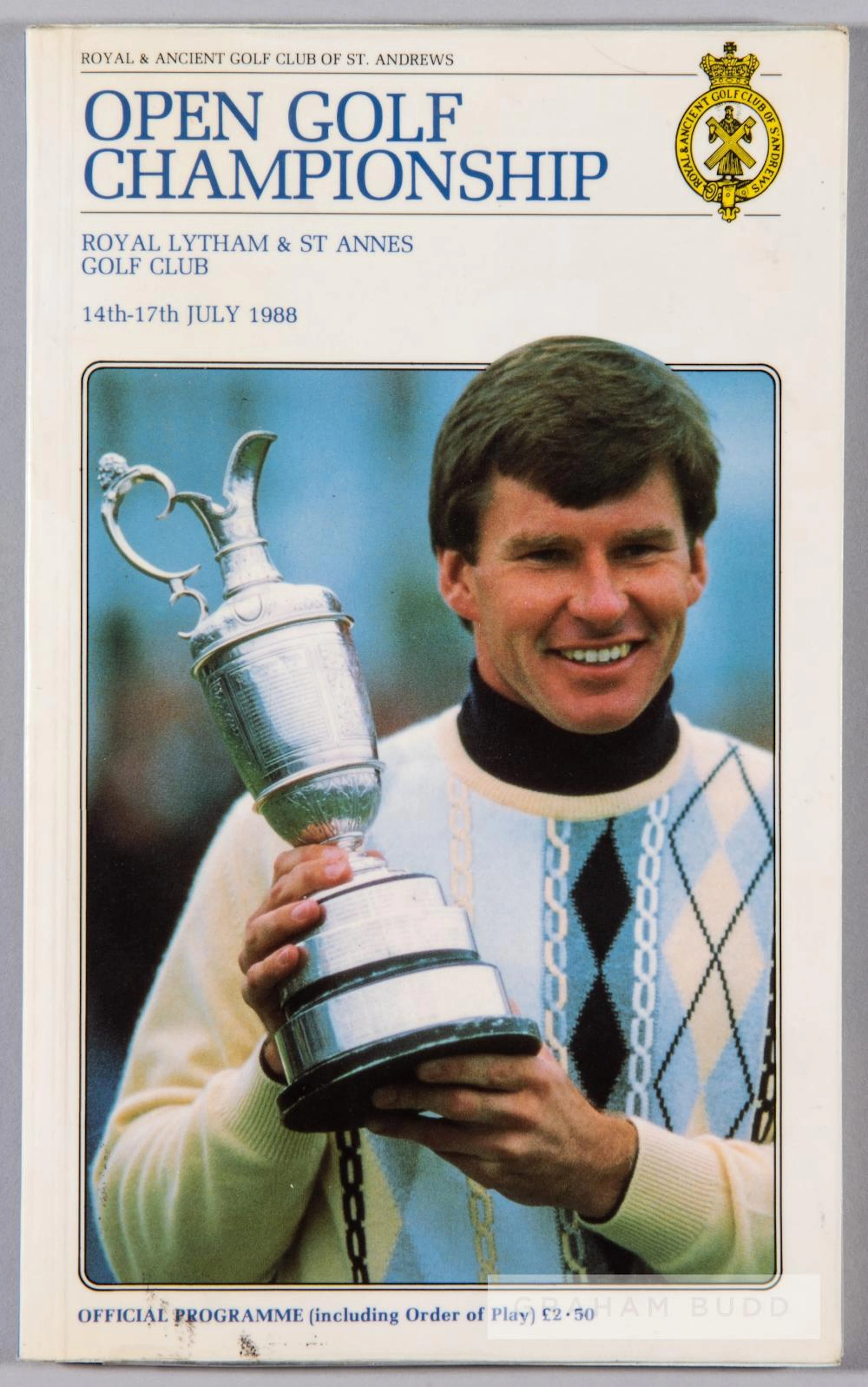 MULTI SIGNED 1988 GOLF OPEN CHAMPIONSHIP PROGRAMME