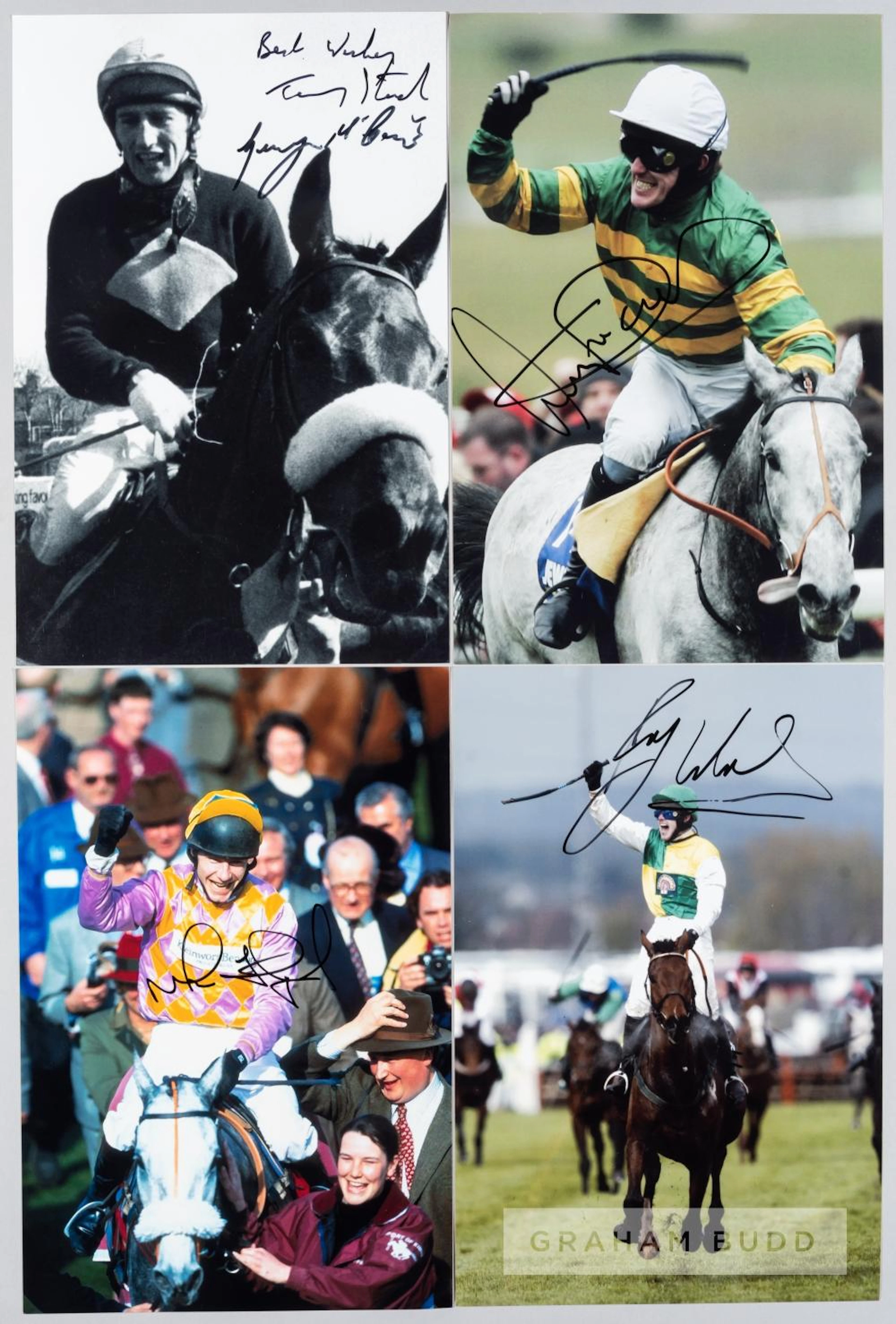 COLLECTION OF 35 SIGNED PHOTOGRAPHS OF LEGENDARY NATIONAL...