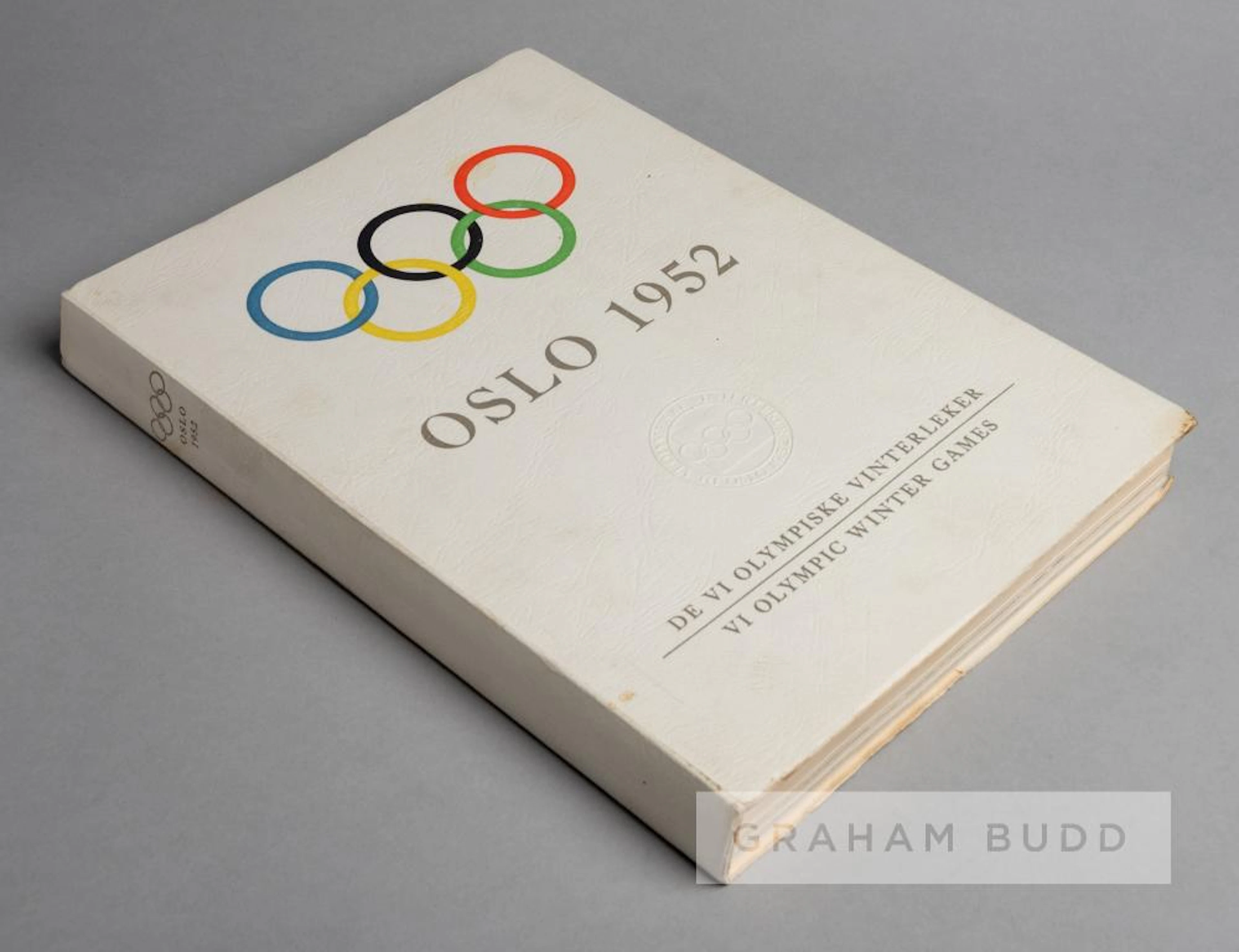 1952 OSLO WINTER OLYMPIC GAMES OFFICIAL REPORT, DE VI OLYMPISKE VINTERLEKER