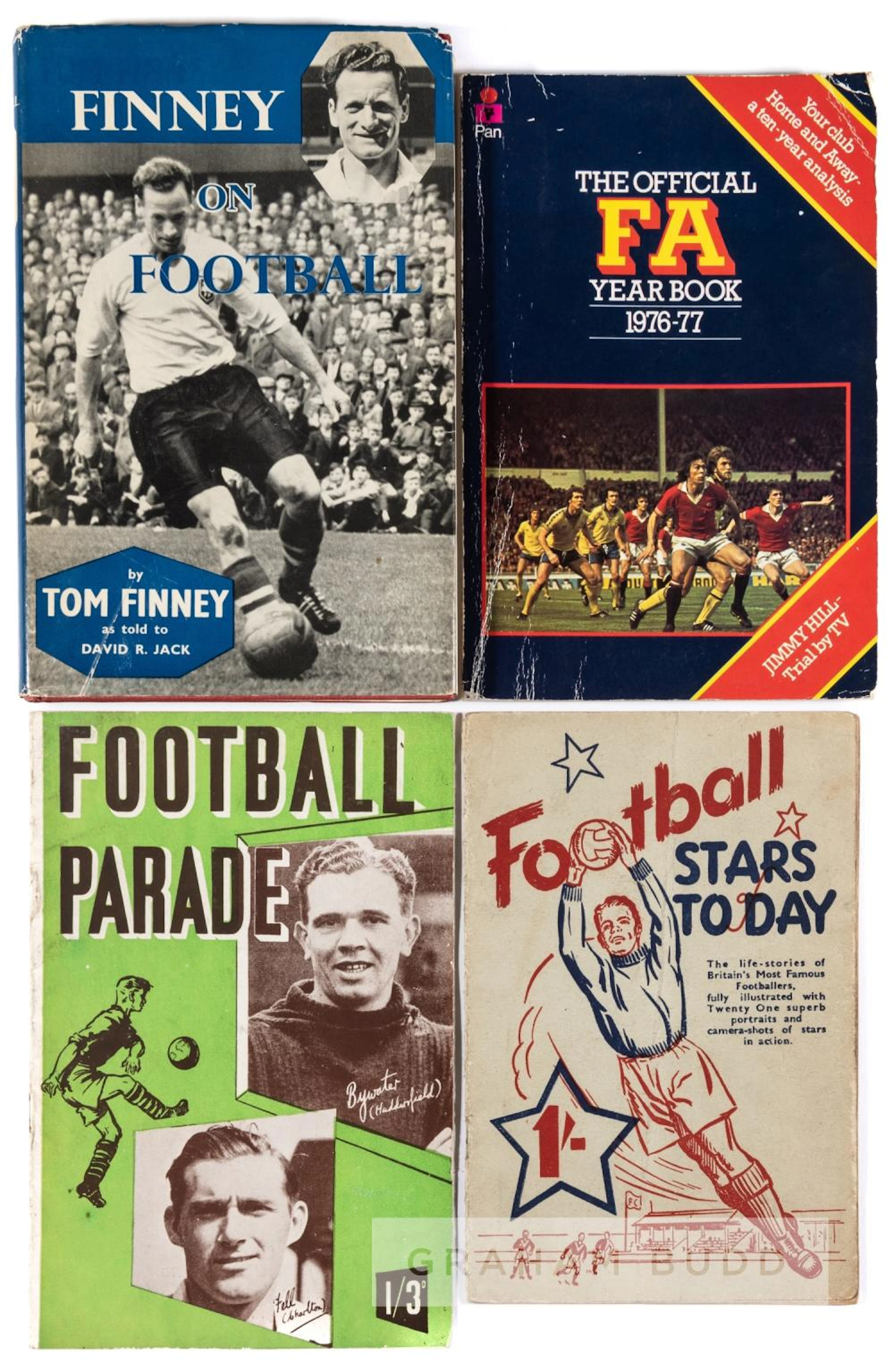 A QUANTITY OF FOOTBALL-RELATED BOOKS AND ANNUALS, DATING BETWEEN 1940S AND 1990S