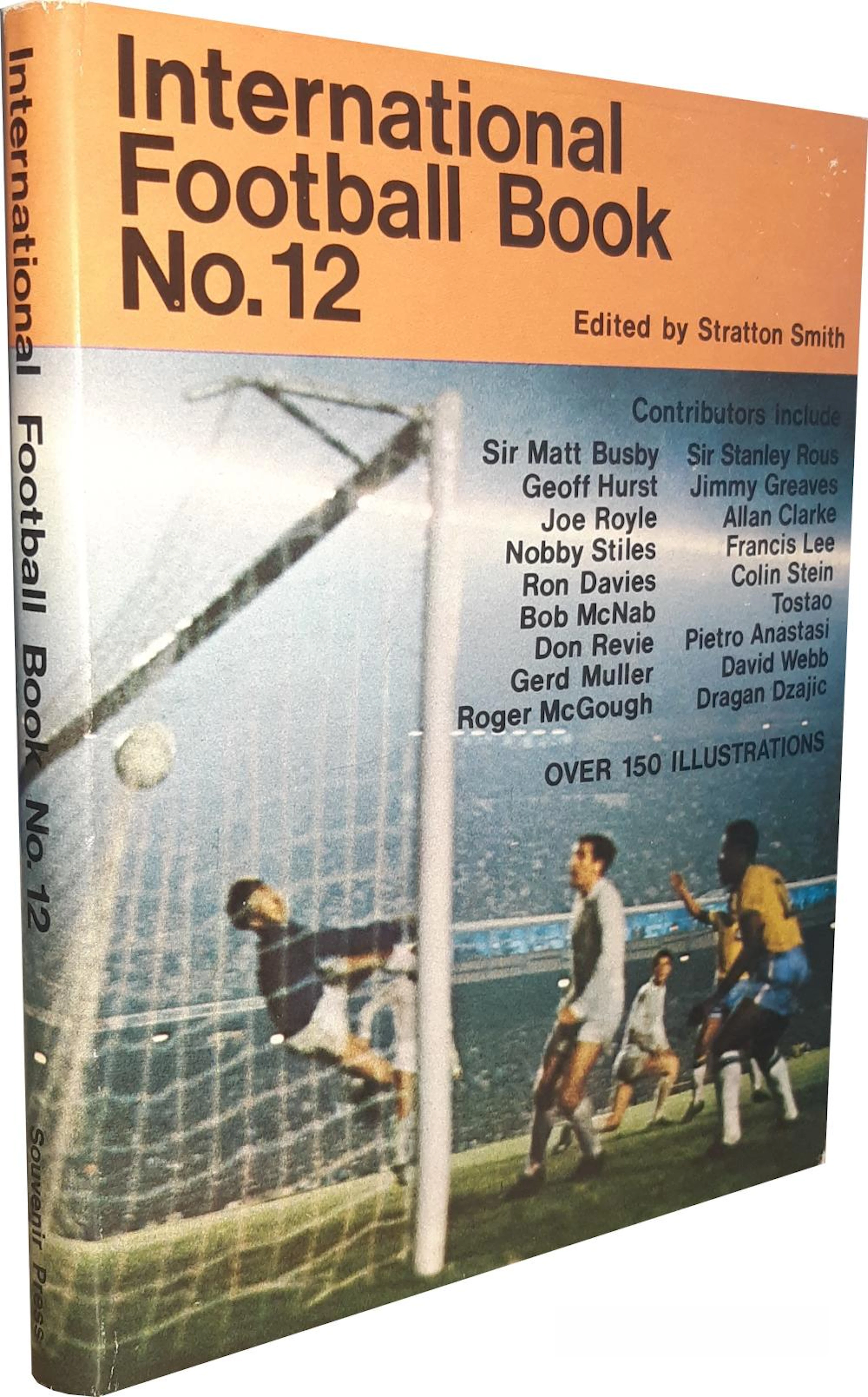 ENGLAND GREATS SIGNED INTERNATIONAL FOOTBALL BOOK NO.12