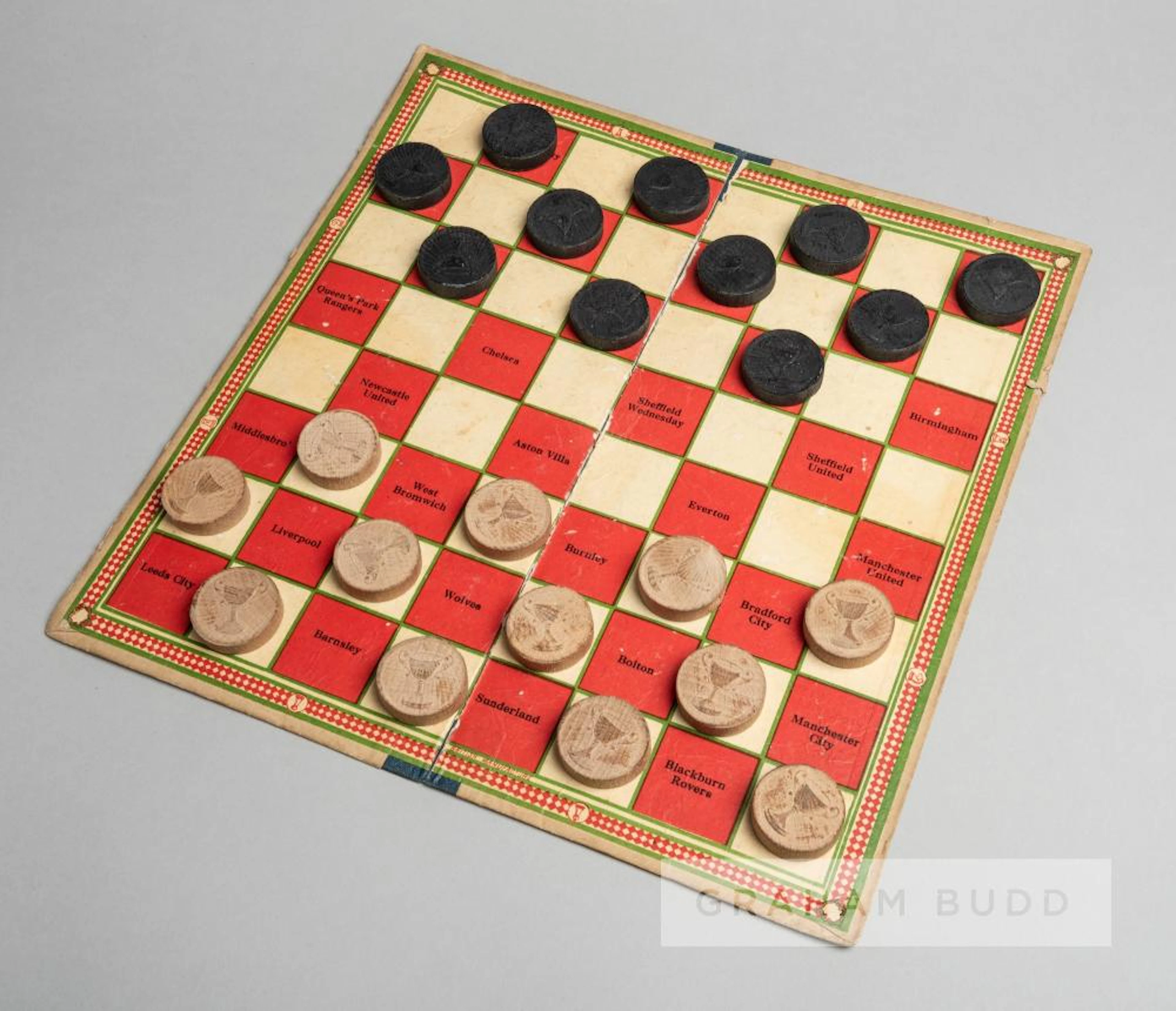 CUP TIE, THE GREAT ASSOCIATION FOOTBALL GAME BOARD GAME, CIRCA 1910
