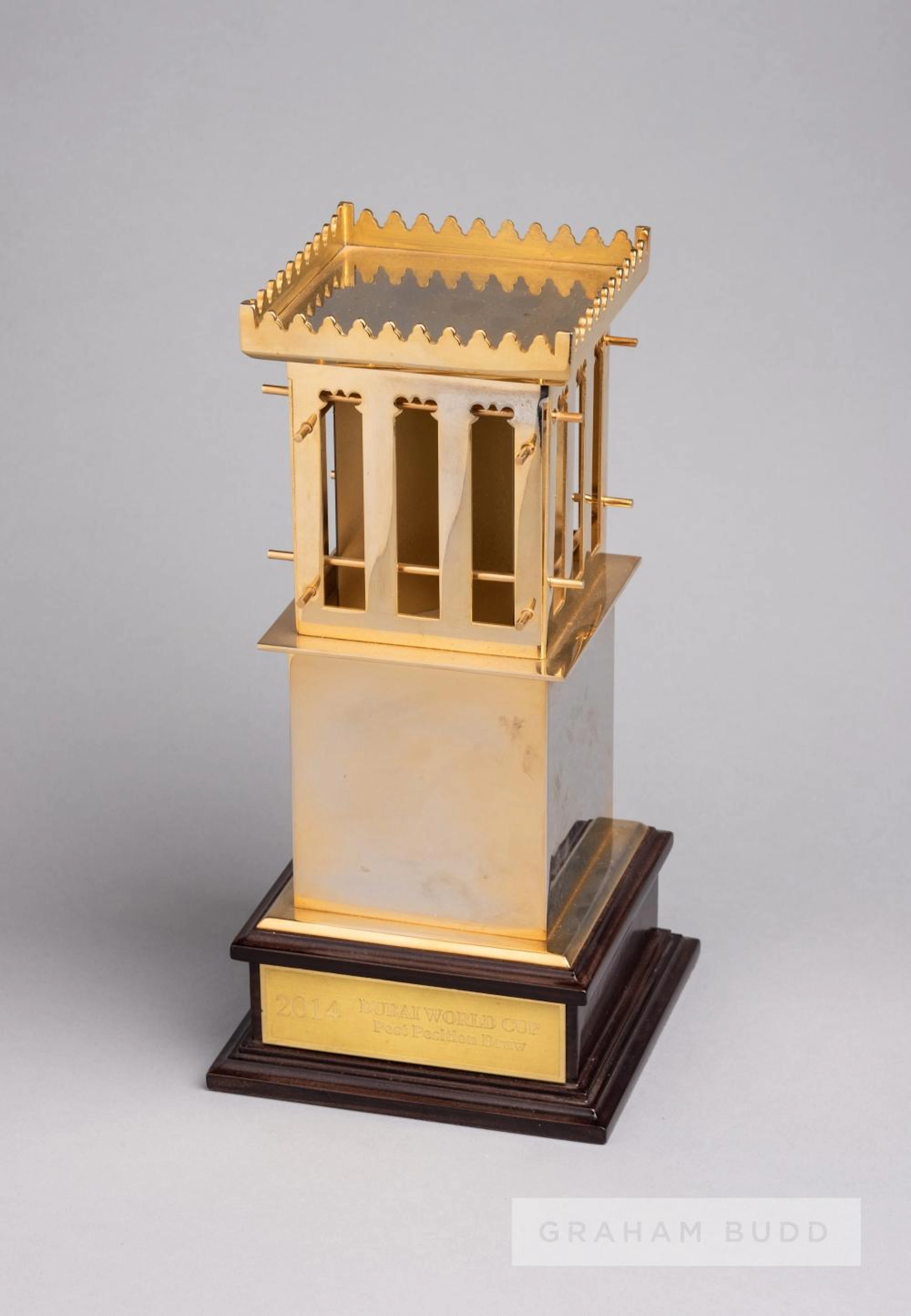 AFRICAN STORY'S 2014 DUBAI WORLD CUP POST POSITION DRAW TROPHY