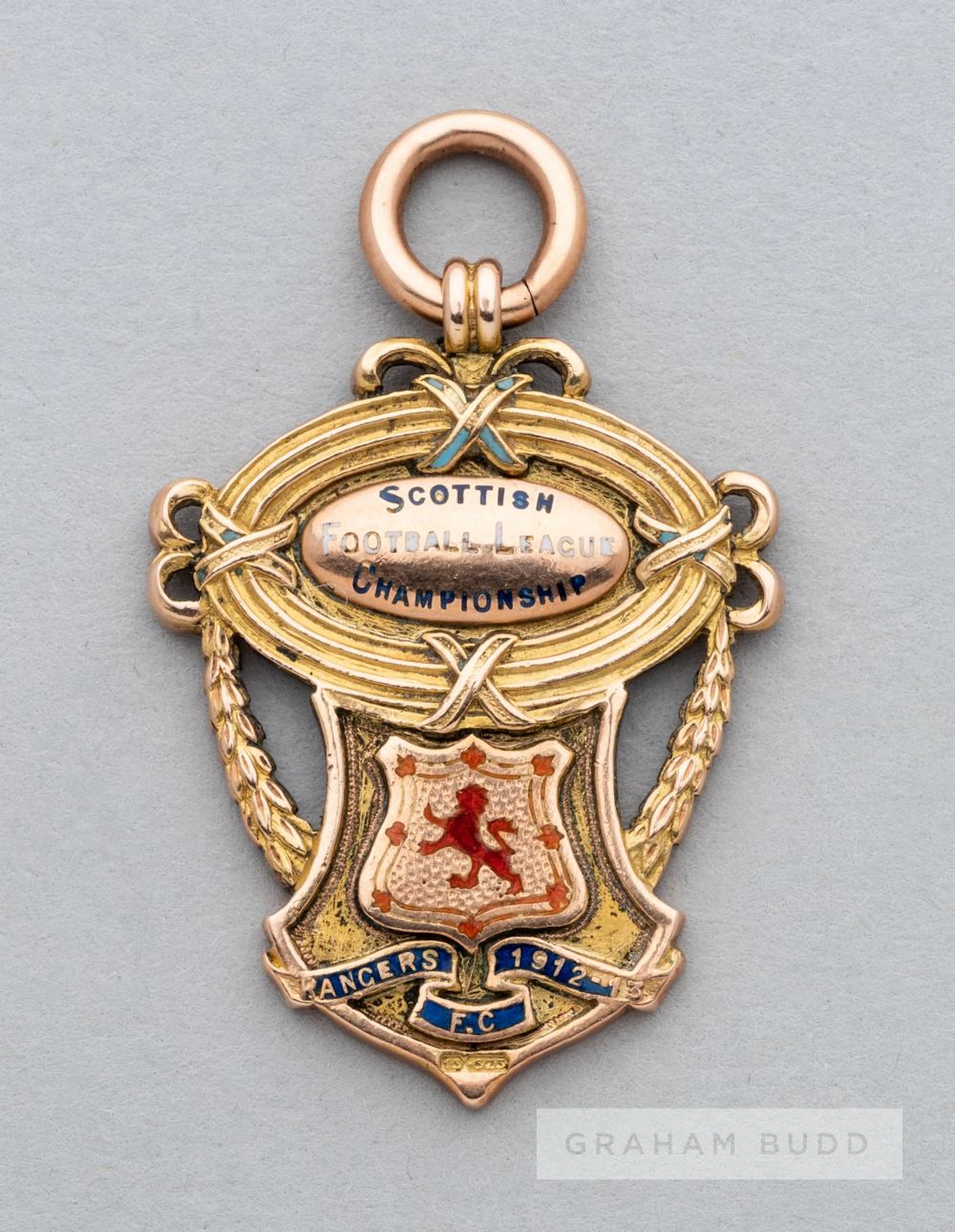 SCOTTISH FOOTBALL LEAGUE 1911-12 CHAMPIONSHIP MEDAL...