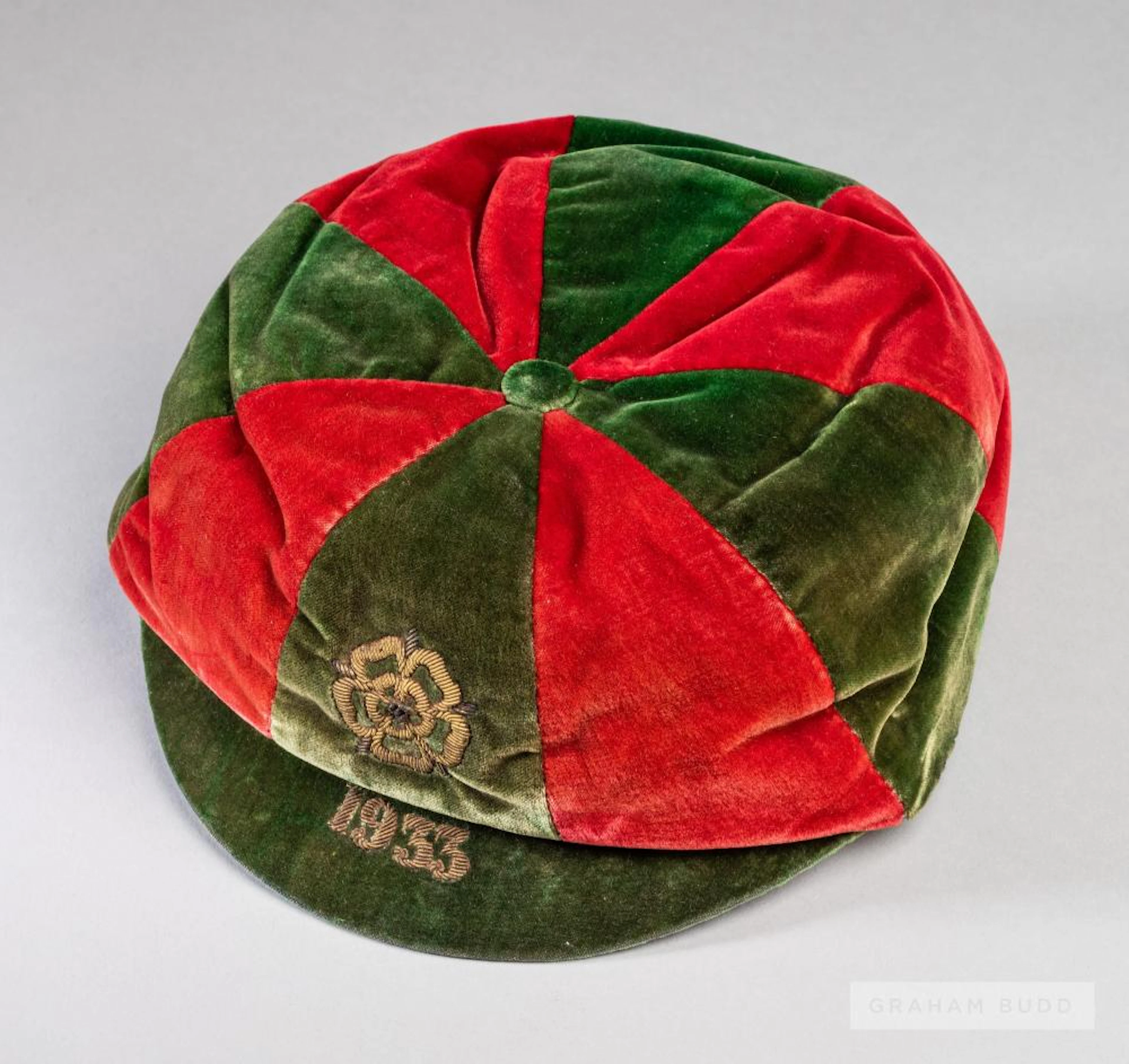 RED AND GREEN ENGLAND V ITALY CAP AWARDED TO ARSENAL'S...
