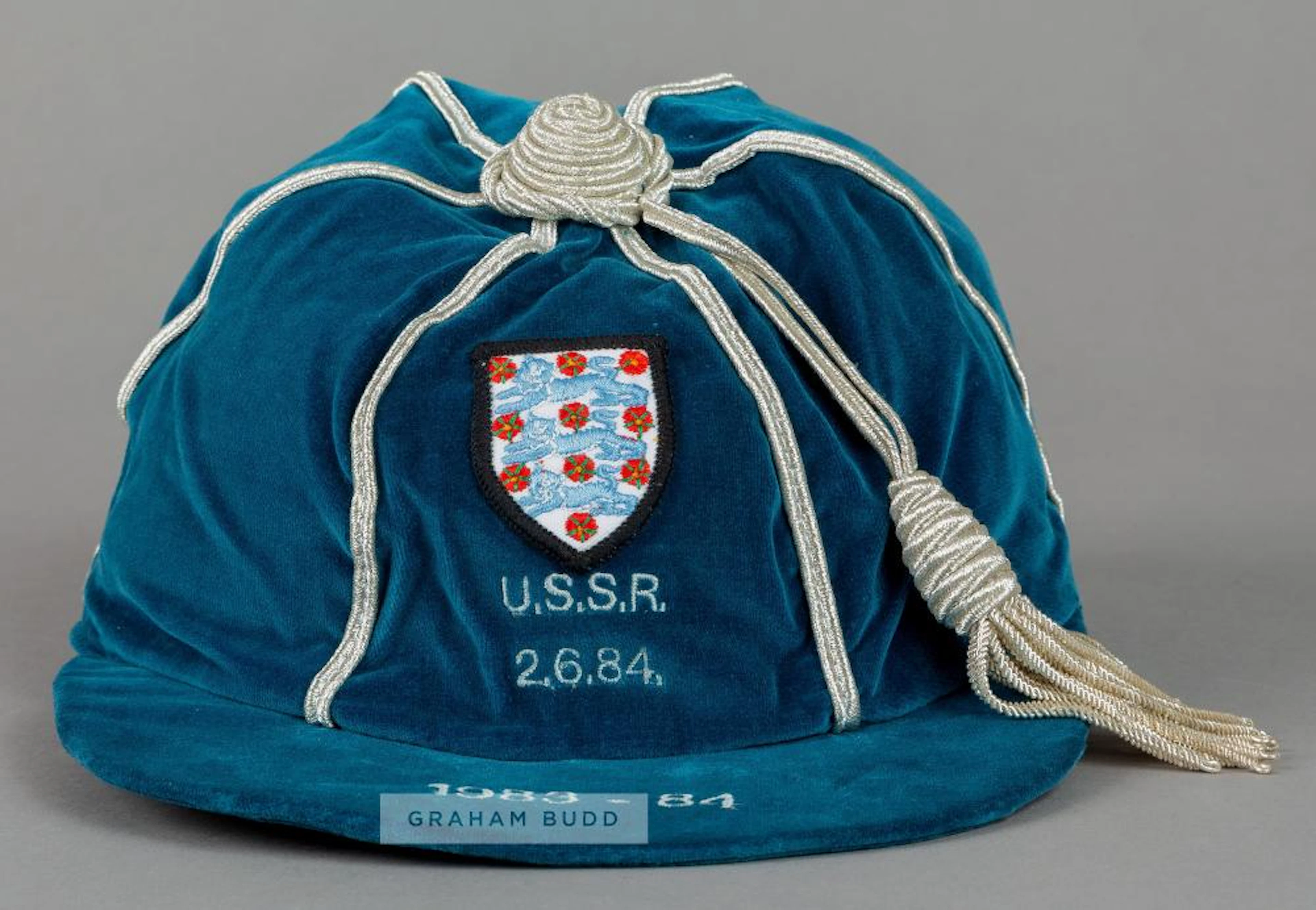 Peter Shilton England v USSR International cap season 1983-84