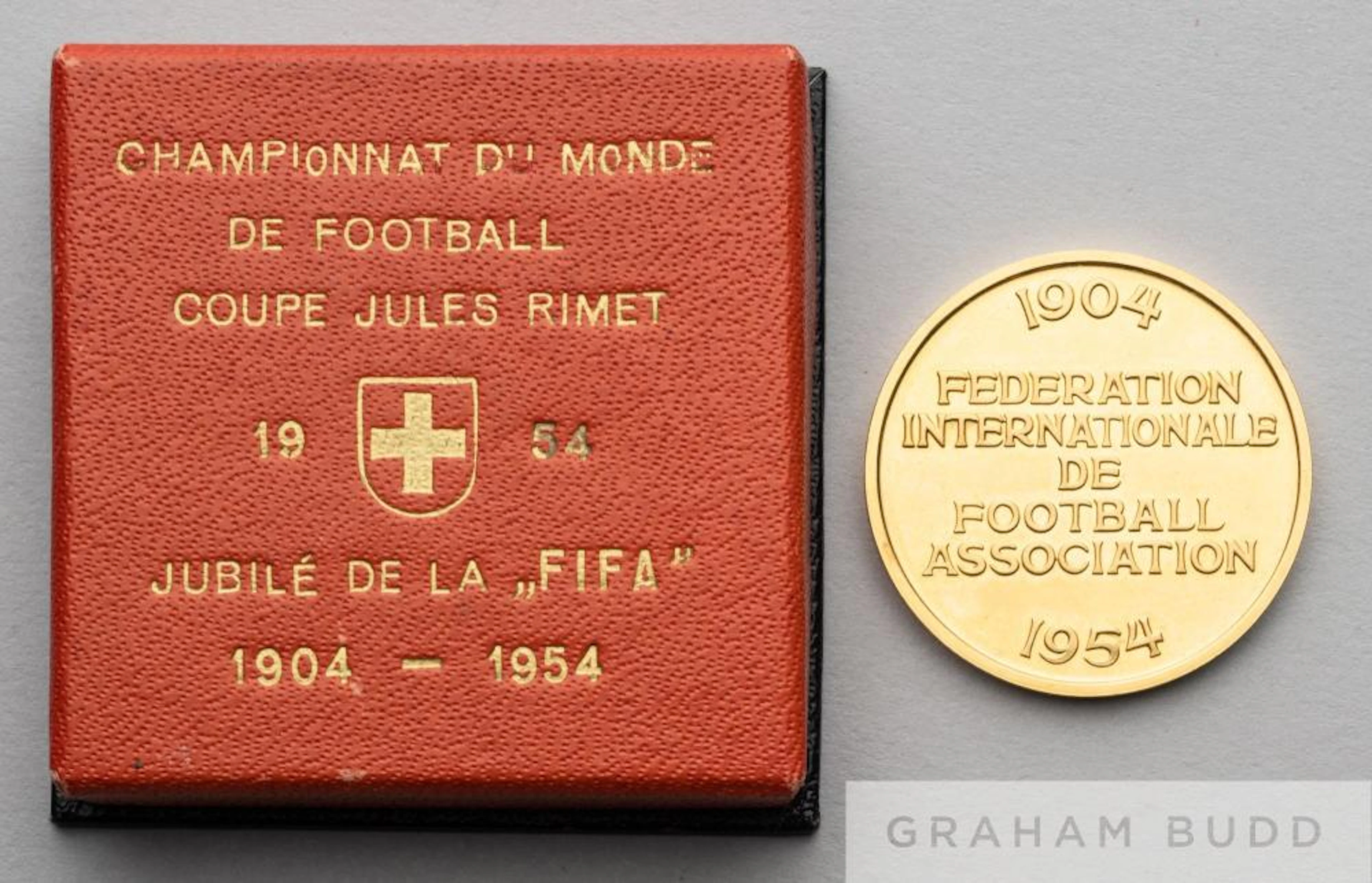 FIFA 50th anniversary continental gold medal by Peka