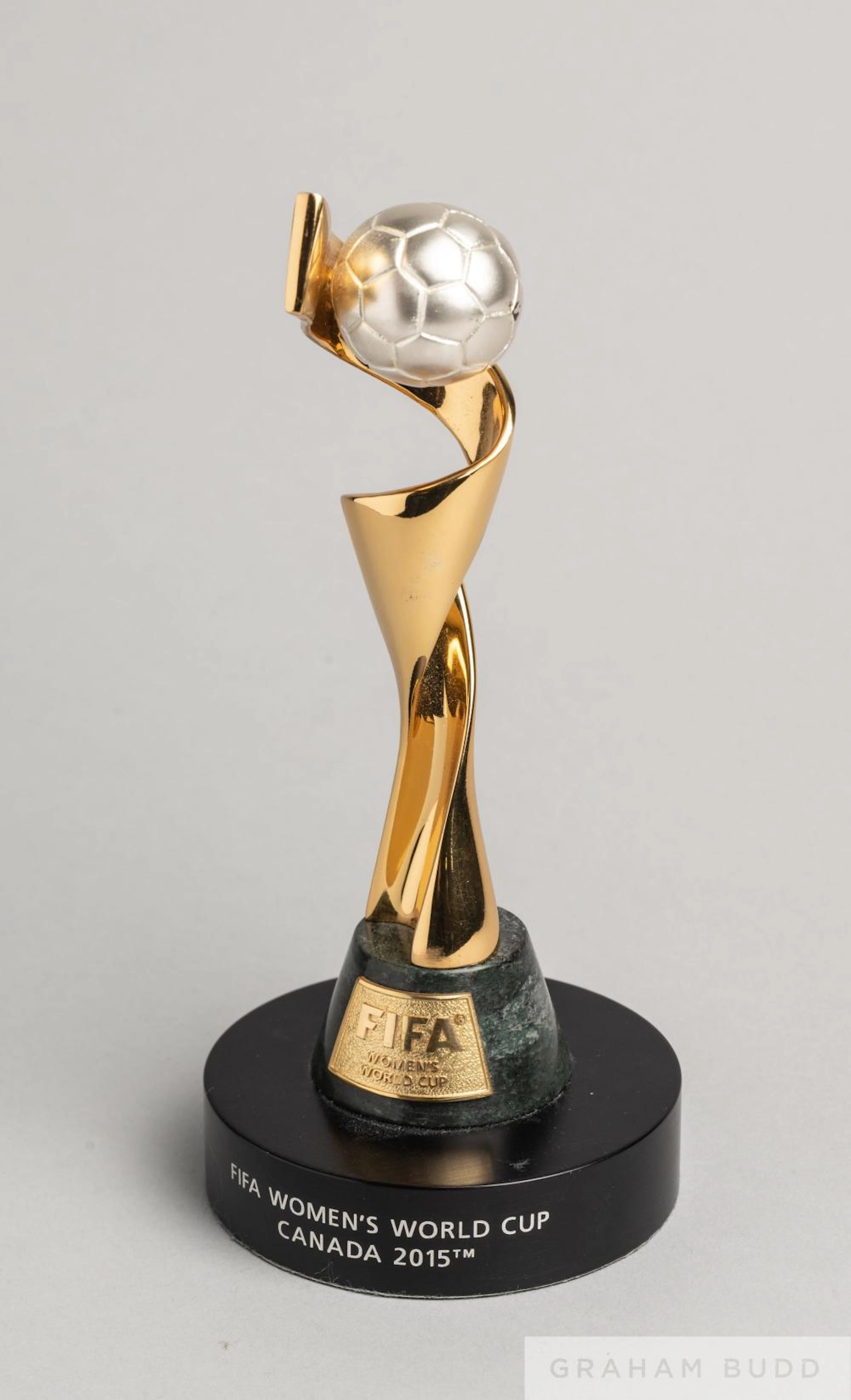 FIFA Women's 2015 Canada World Cup miniature trophy