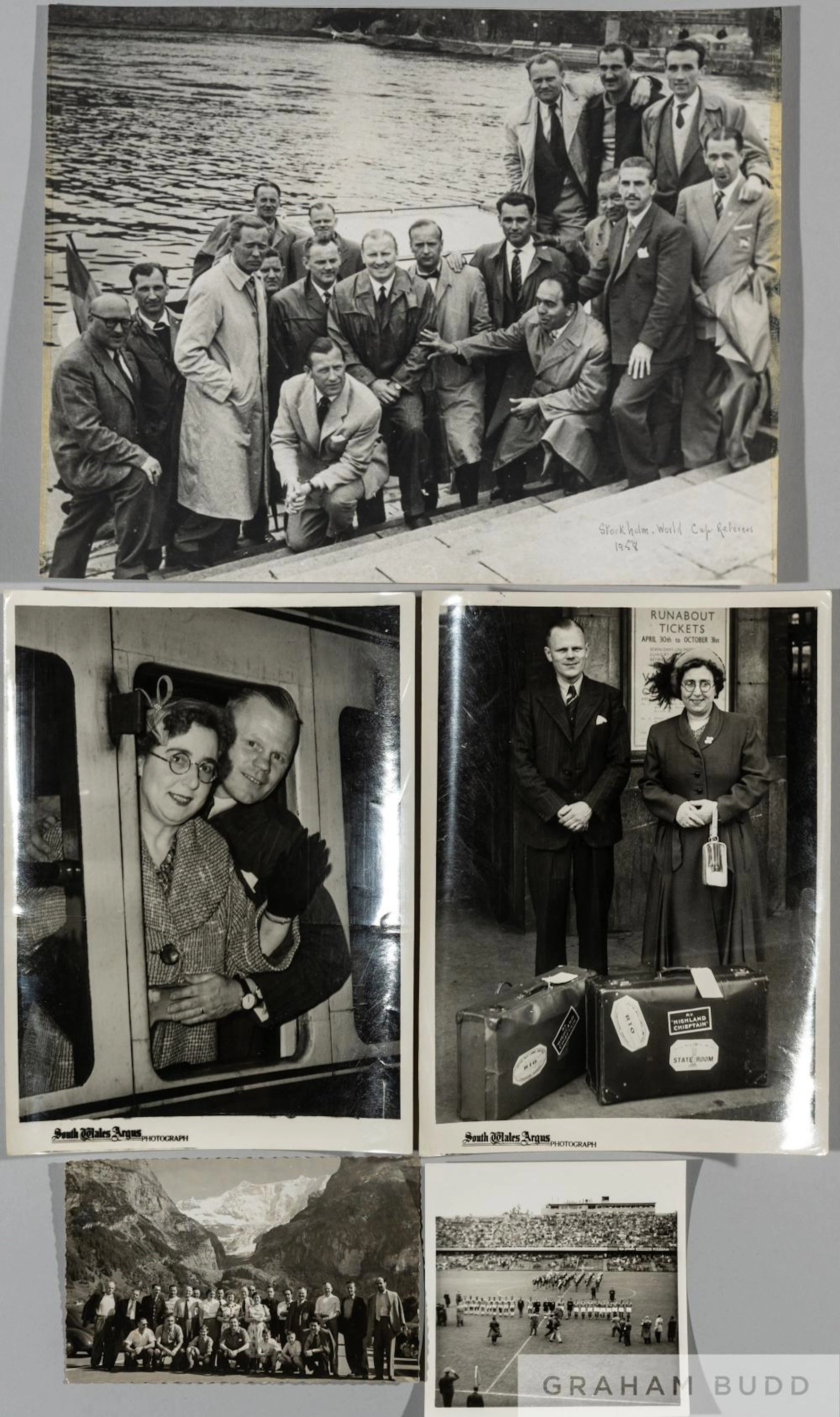 Mervyn Griffiths selection of photographs covering the...