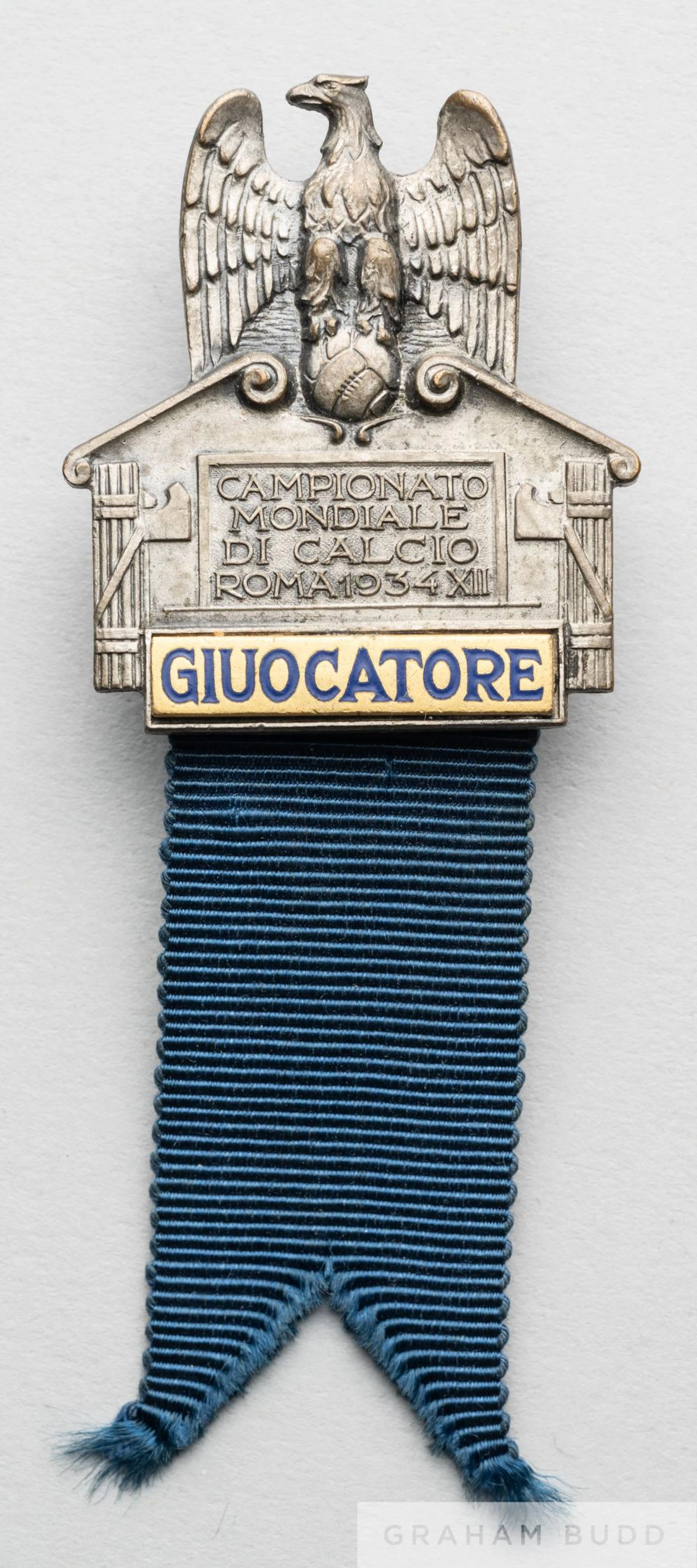 1934 Italy World Cup players badge